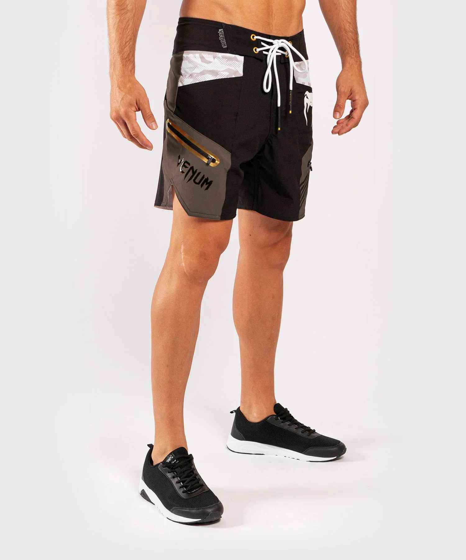 Badeshorts Venum Cargo - Schwarz/Grau - Image 3