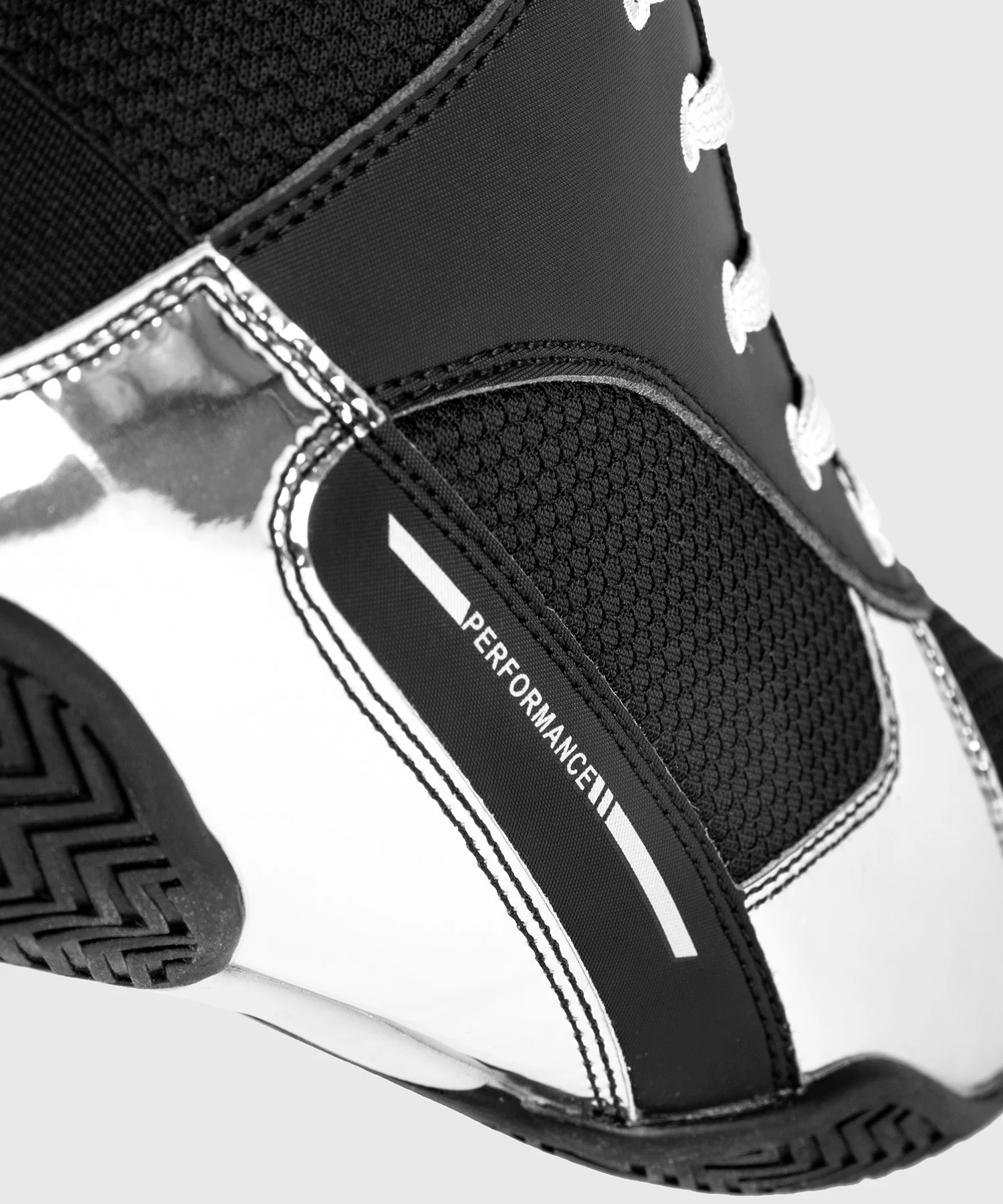 Elite Boxschuhe - Schwarz/Silber - Image 9
