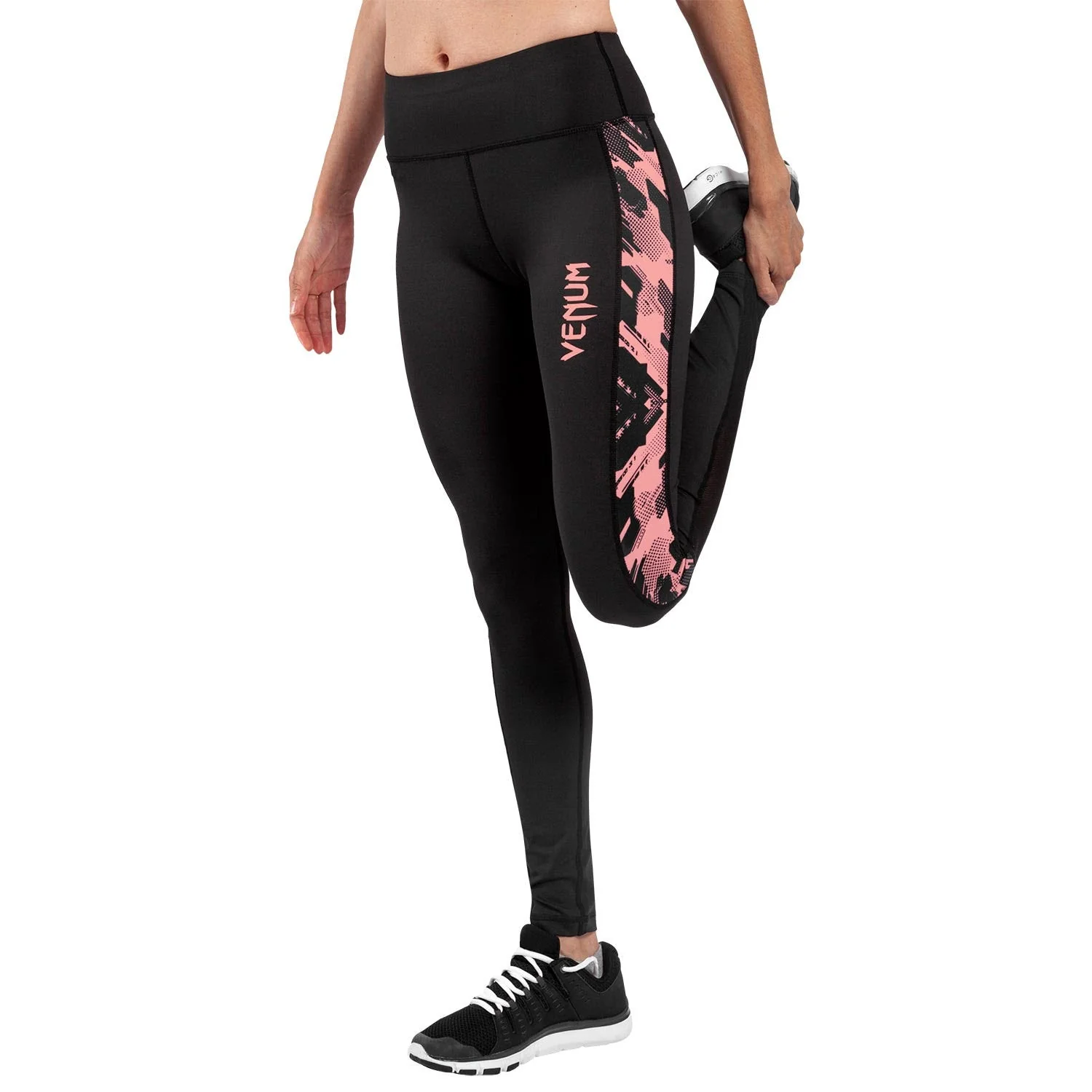 Leggings Damen Venum Tecmo - Schwarz/Rosa - Image 5