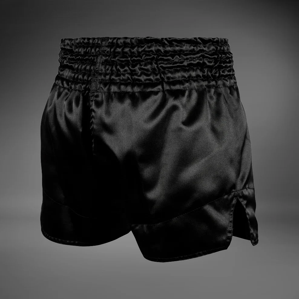 Venum Classic Shorts Muay Thai - Schwarz/neongelb - Image 2