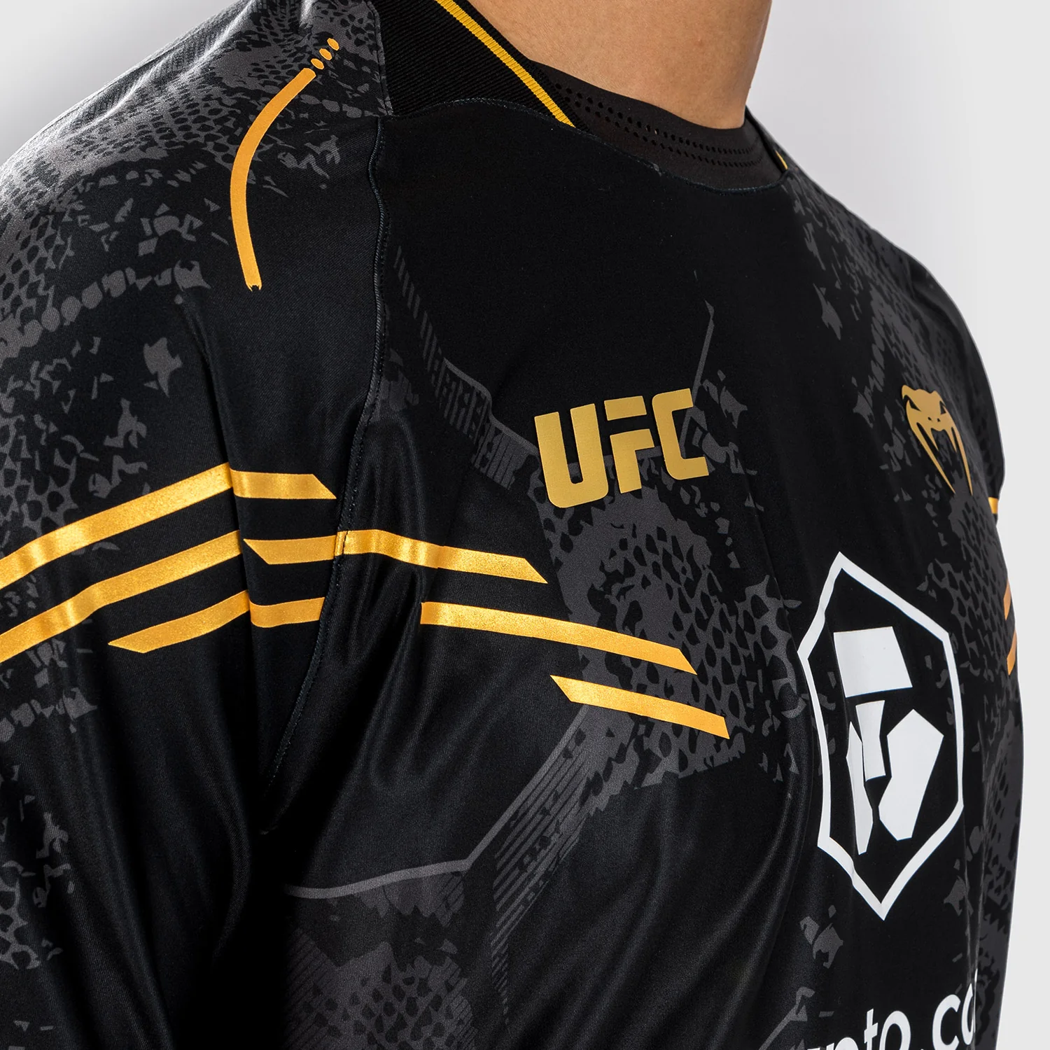 UFC Adrenaline von Venum personalisierte authentic Fight Night Männer Walkout Jersey - Champion - Image 8