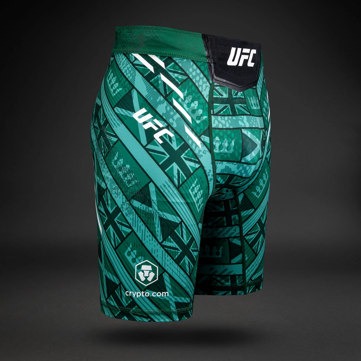 UFC Unrivaled by Venum Leon Edwards Herren Vale Tudo Shorts - Grün - Image 3