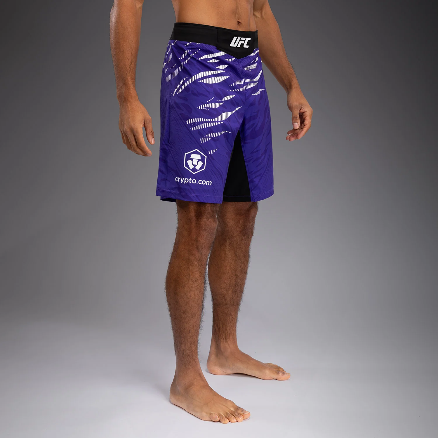 UFC Fusion by Venum Authentic Fight Night Herren Fight Short -Lange Passform - lila - Image 3