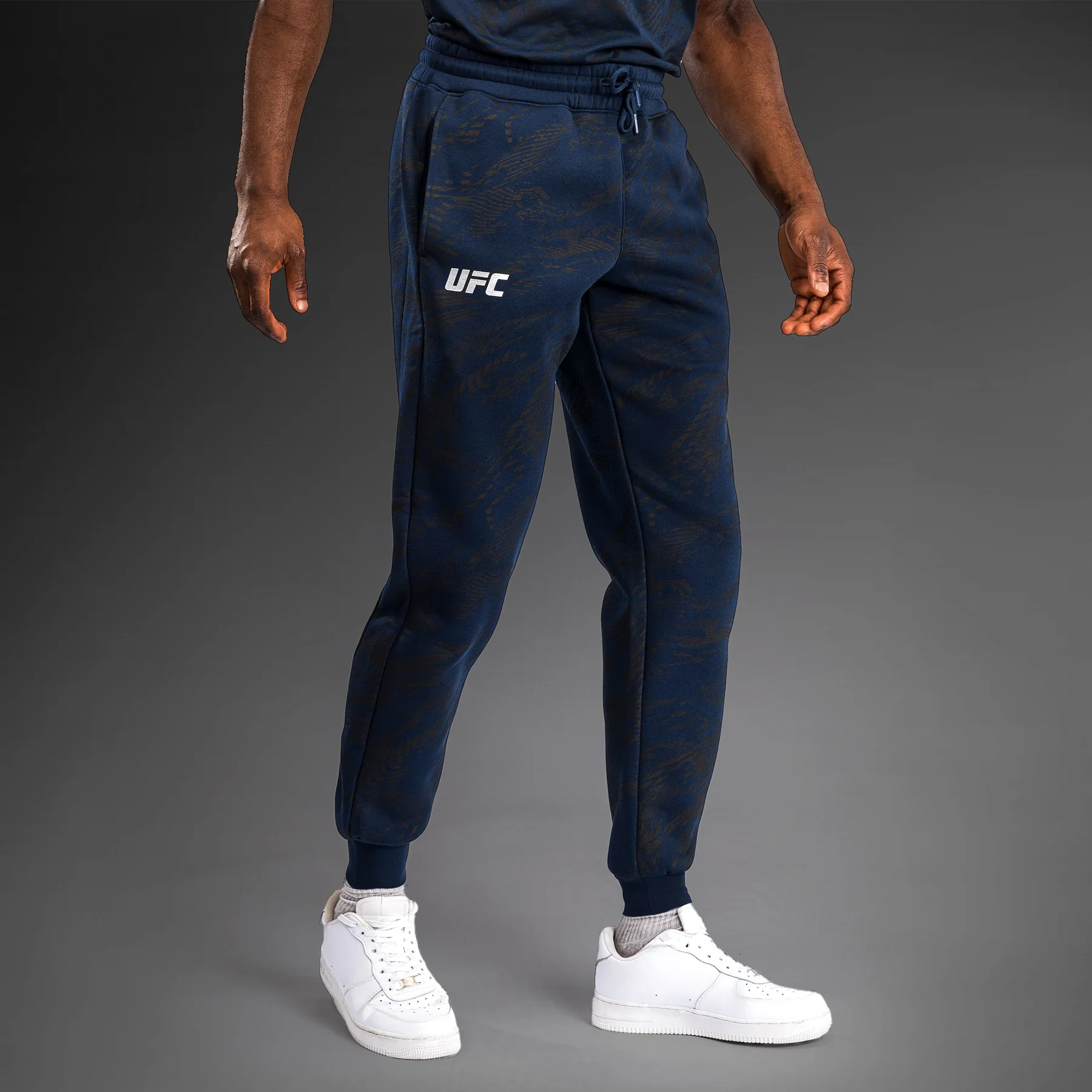 UFC Fusion by Venum Fight Week Herren Baumwollhose - Ozeanisches Blau - Image 3