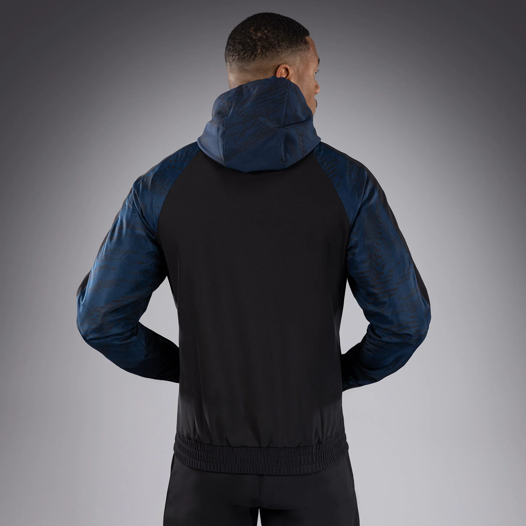 UFC Fusion by Venum Fight Week Herren Zip Hoodie - Ozeanisches Blau - Image 3