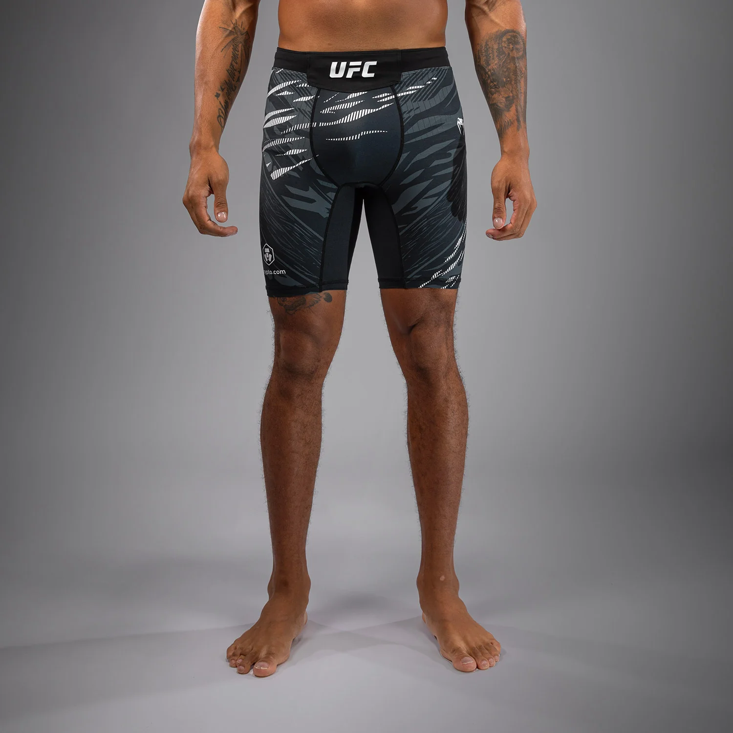 UFC Fusion by Venum Personalized Authentic Fight Night Herren Vale Tudo Short - Schwarz - Image 2