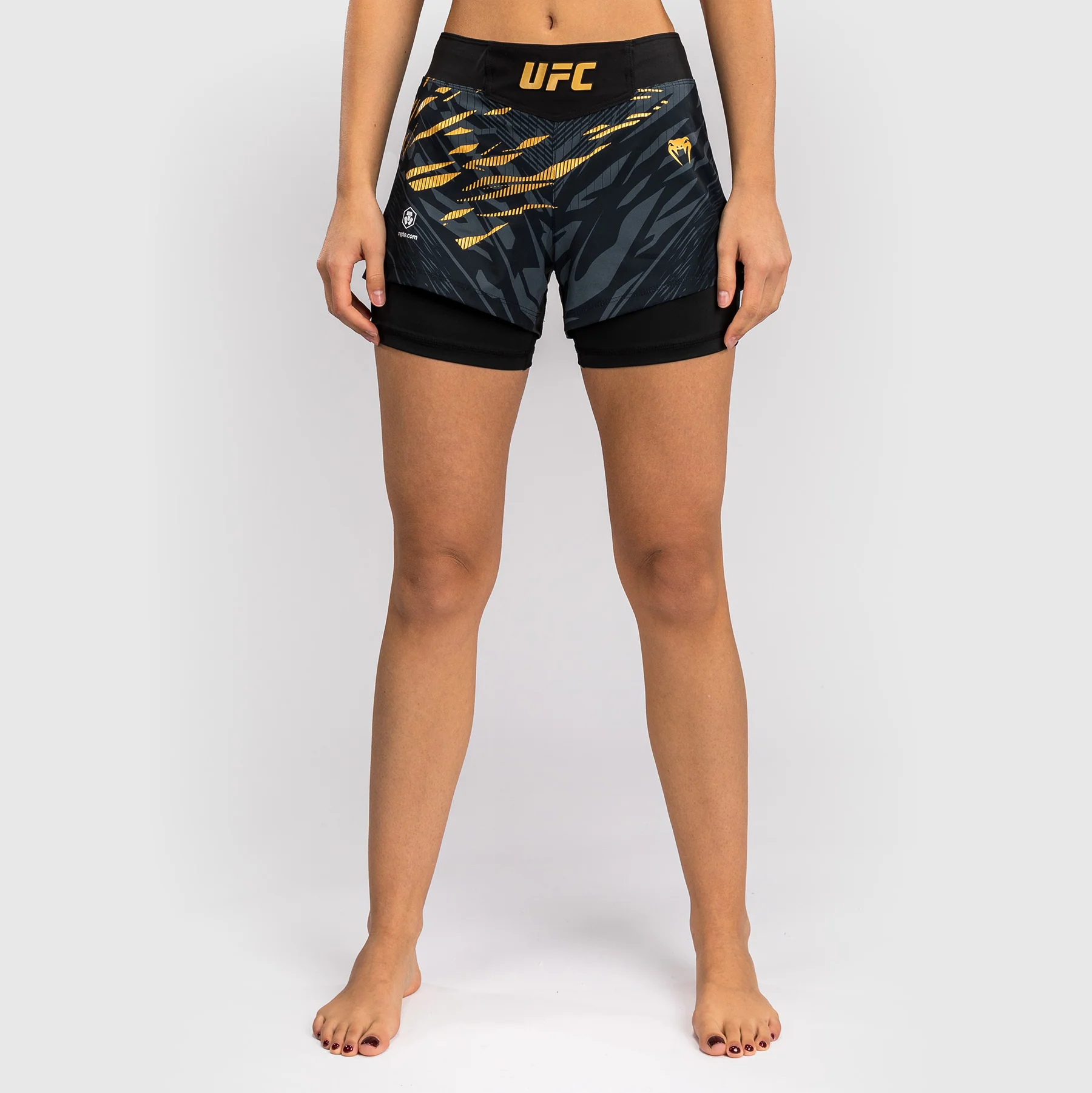 UFC Fusion by Venum Personalized Authentic Fight Night Damen Fight Short - Champion - Image 4