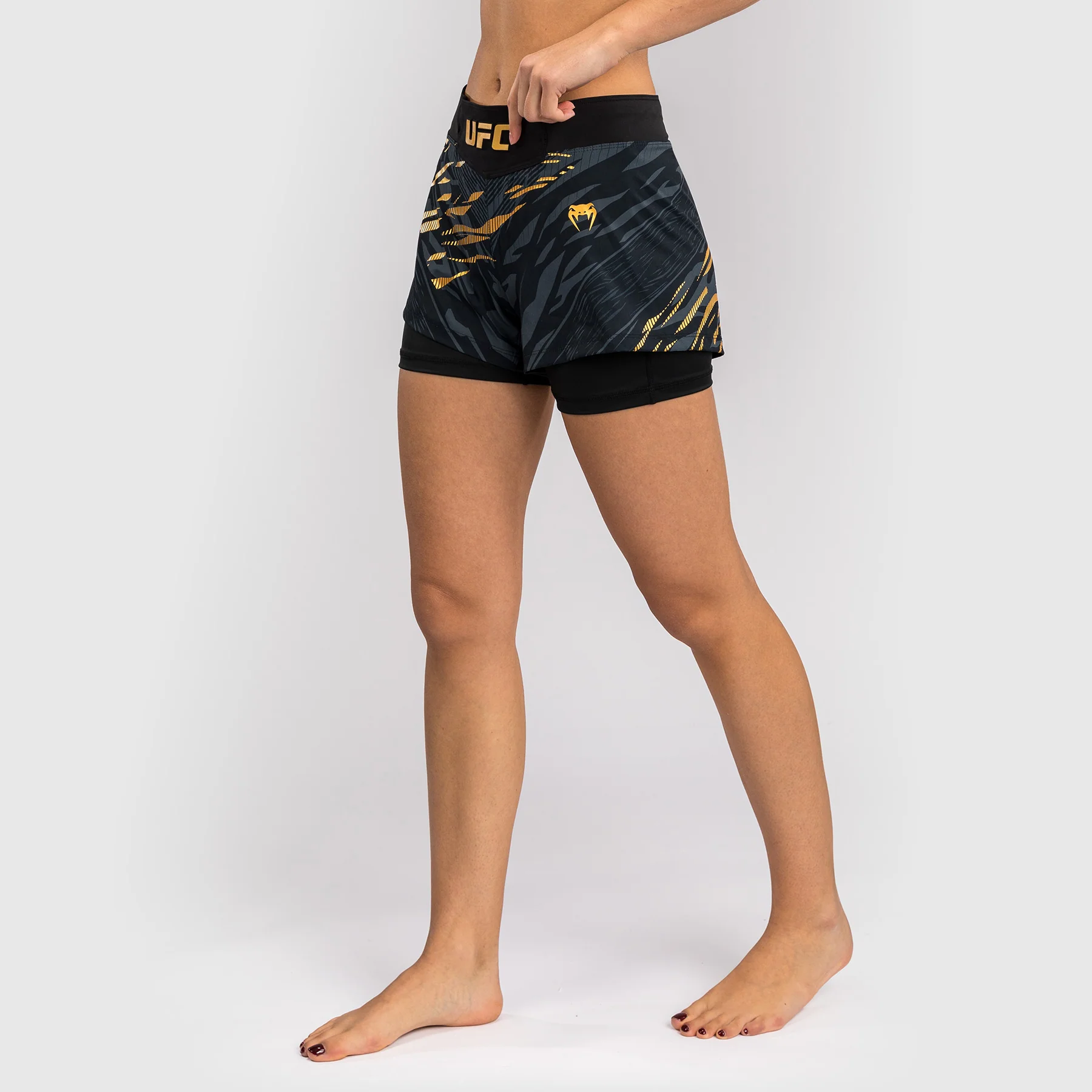 UFC Fusion by Venum Personalized Authentic Fight Night Damen Fight Short - Champion - Image 6