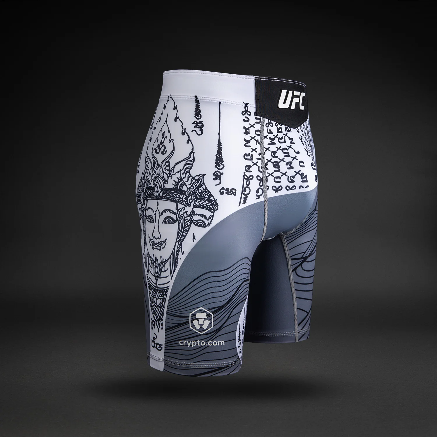 UFC Unrivaled by Venum Khalil Rountree Jr. Vale Tudo Short - Grau - Image 4