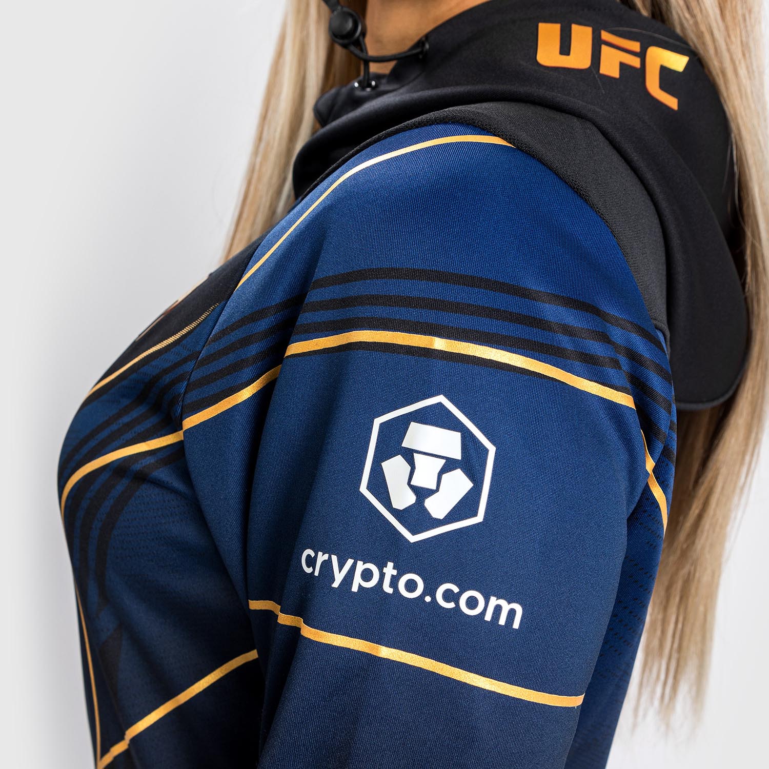 UFC Venum Authentic Fight Night 2.0 Walkout-Hoodie für Frauen – Midnight Edition - Champion - Image 8