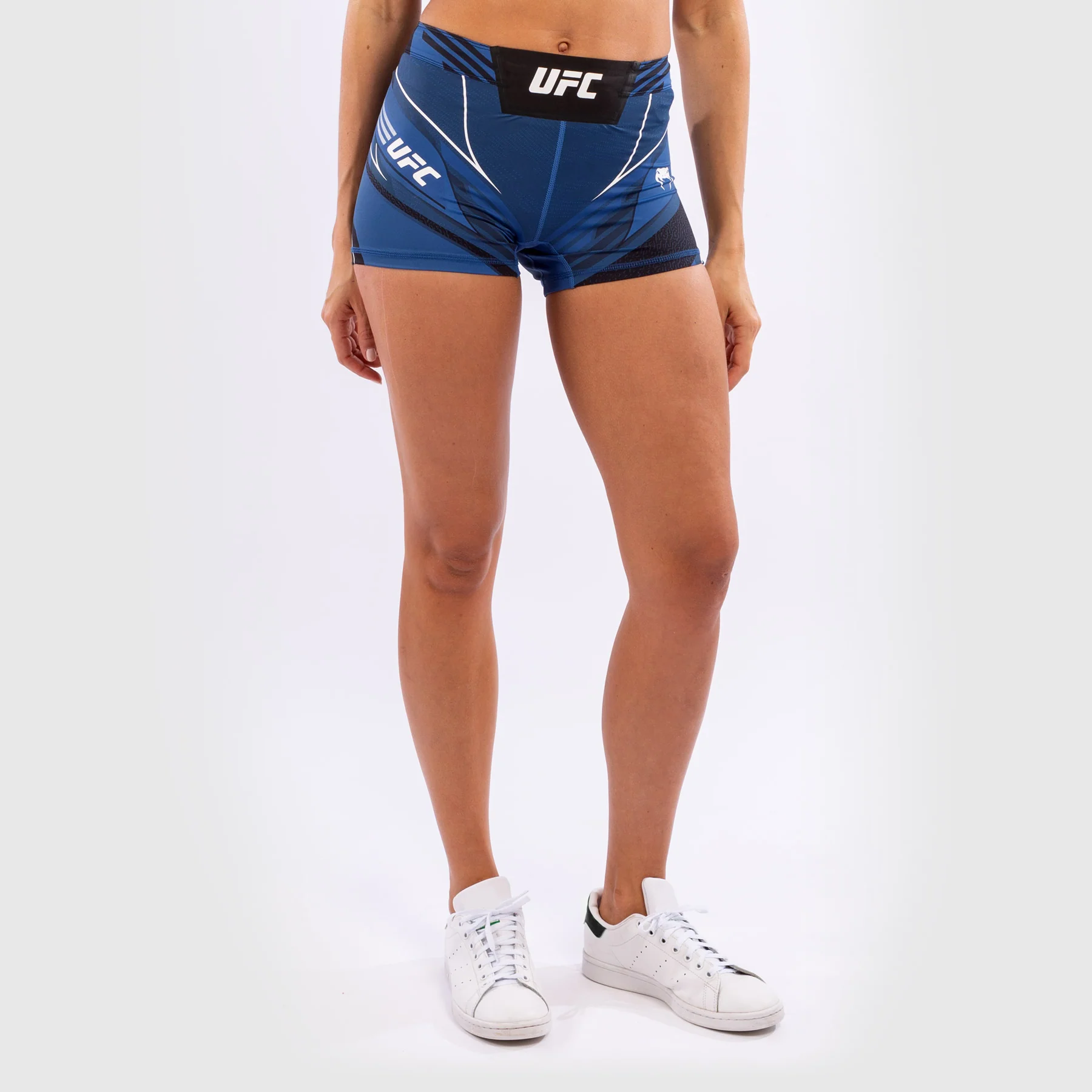 UFC Venum Authentic Fight Night Damen Vale Tudo Shorts - Kurze Passform - Blau - Image 4