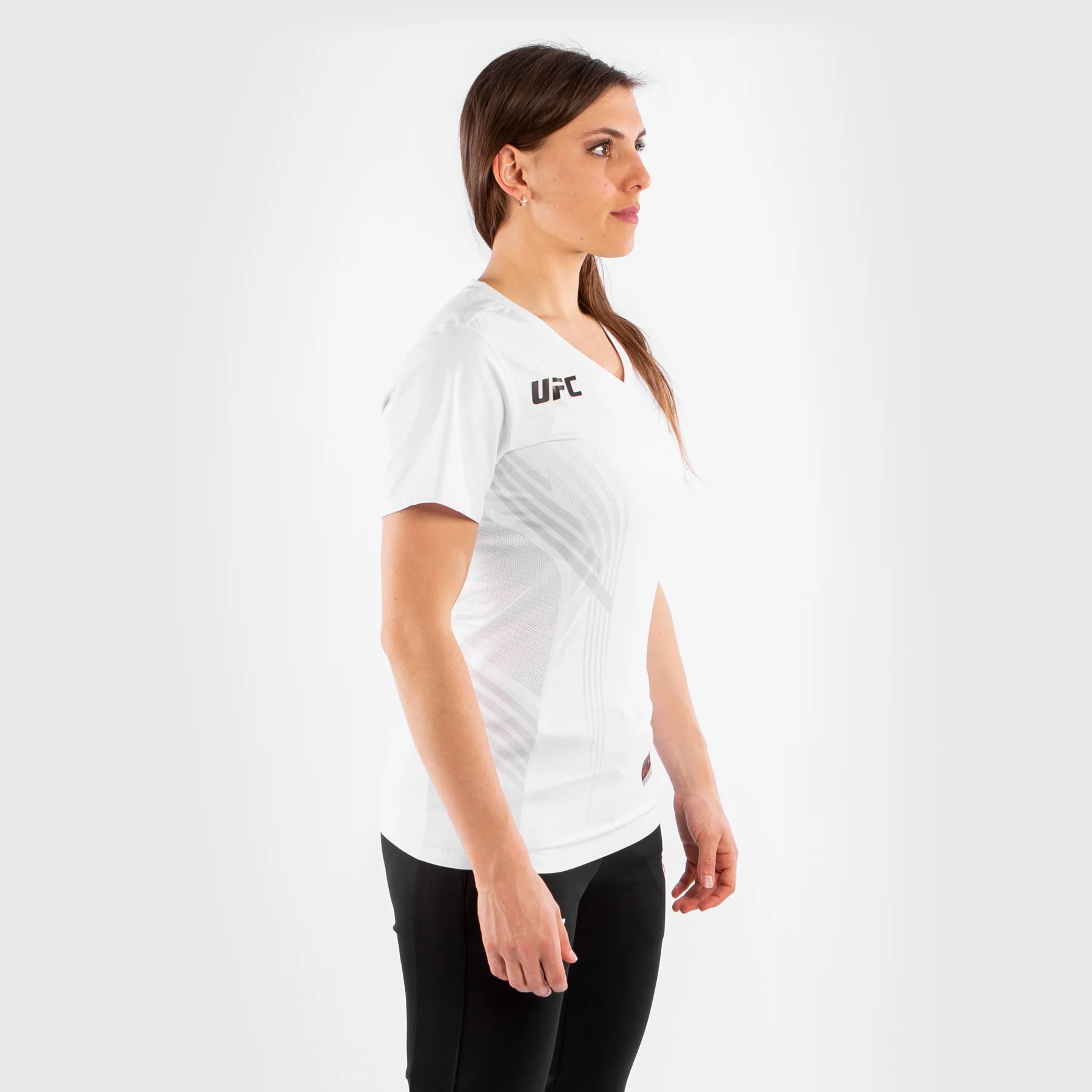 UFC Venum Authentic Fight Night Damen Walkout Trikot - Weiß - Image 5