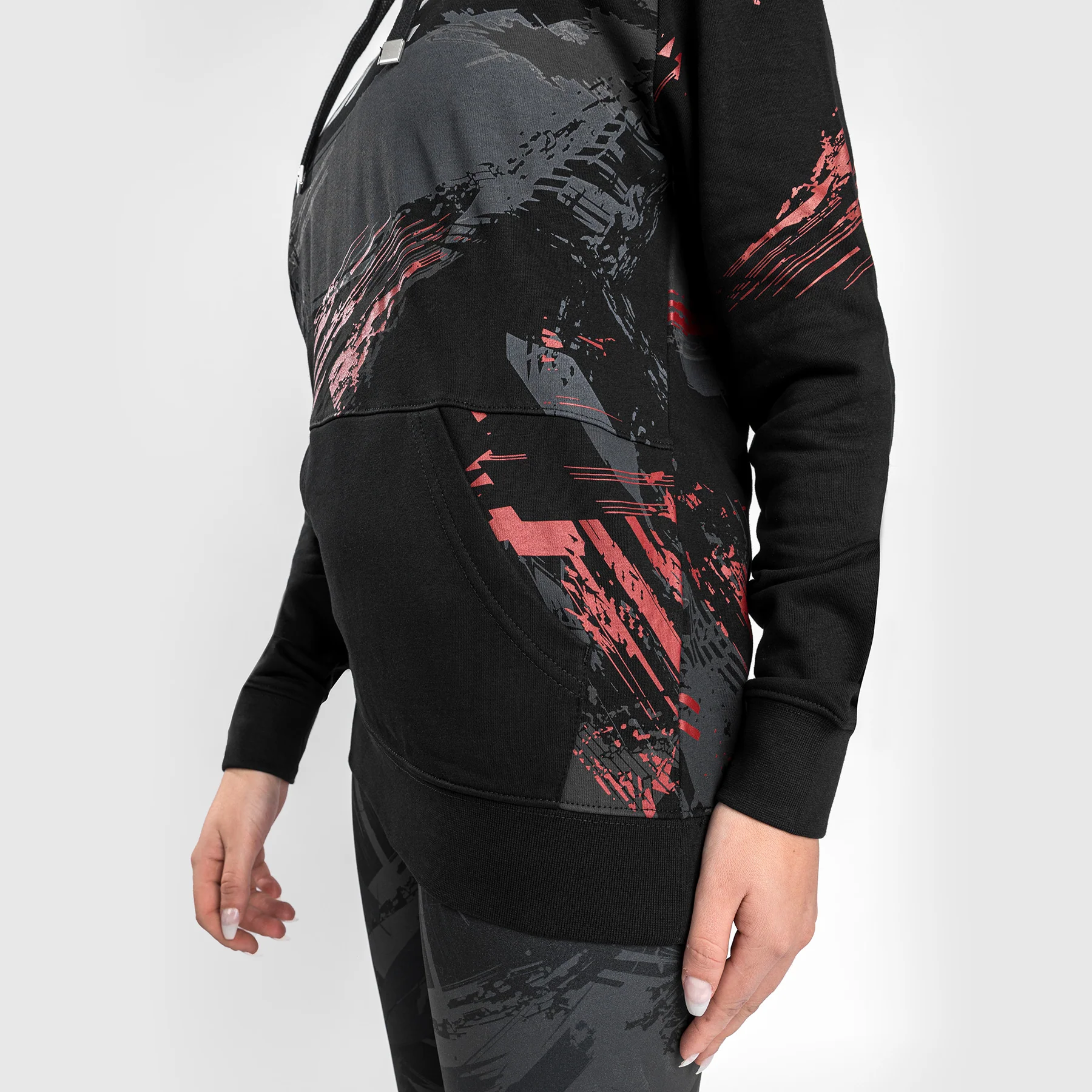 UFC Venum Authentic Fight Week 2.0 Hooded Sweatshirt – Für Frauen – Schwarz - Image 5