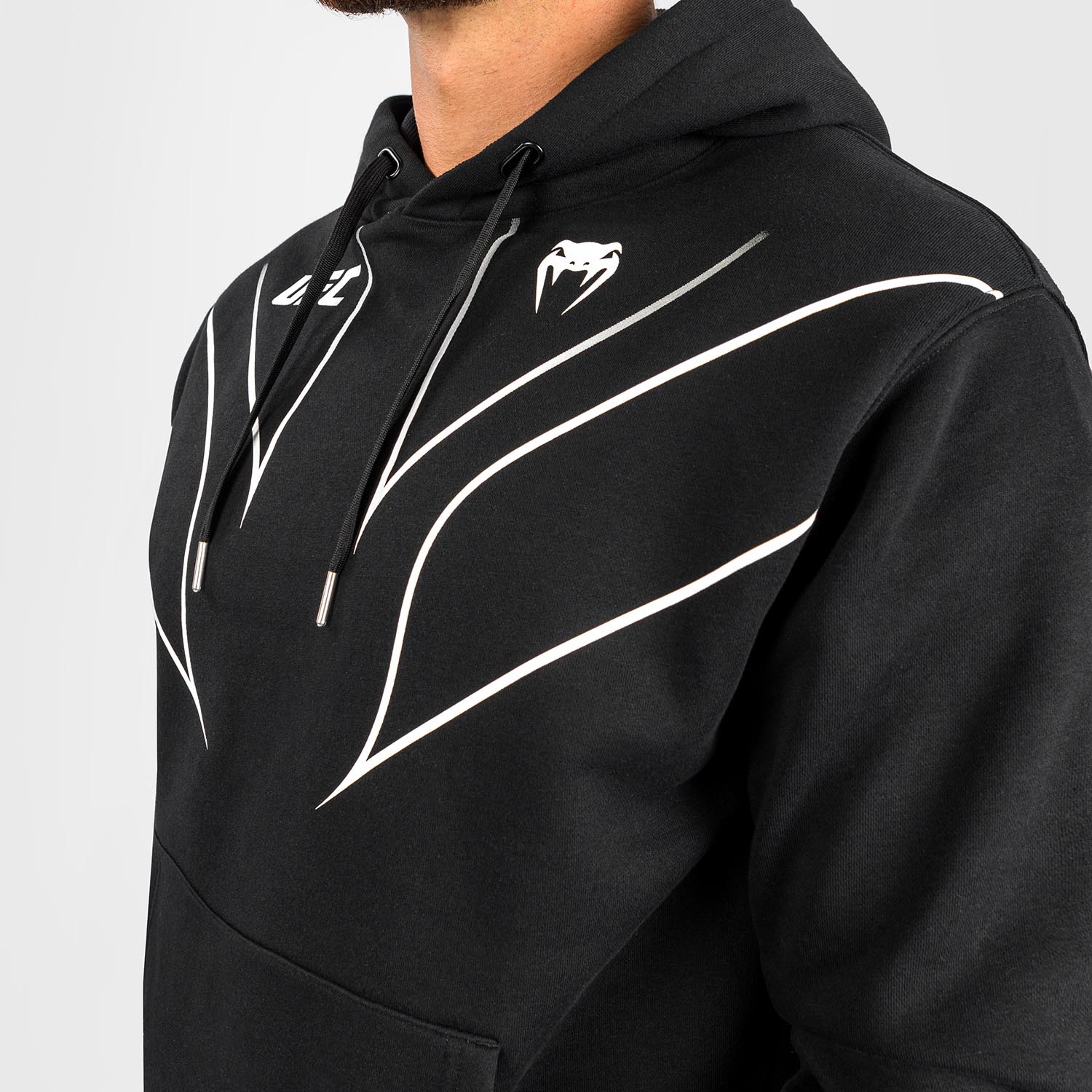 UFC Venum Fight Night 2.0 Replica Männer Hoodie - schwarz - Image 5