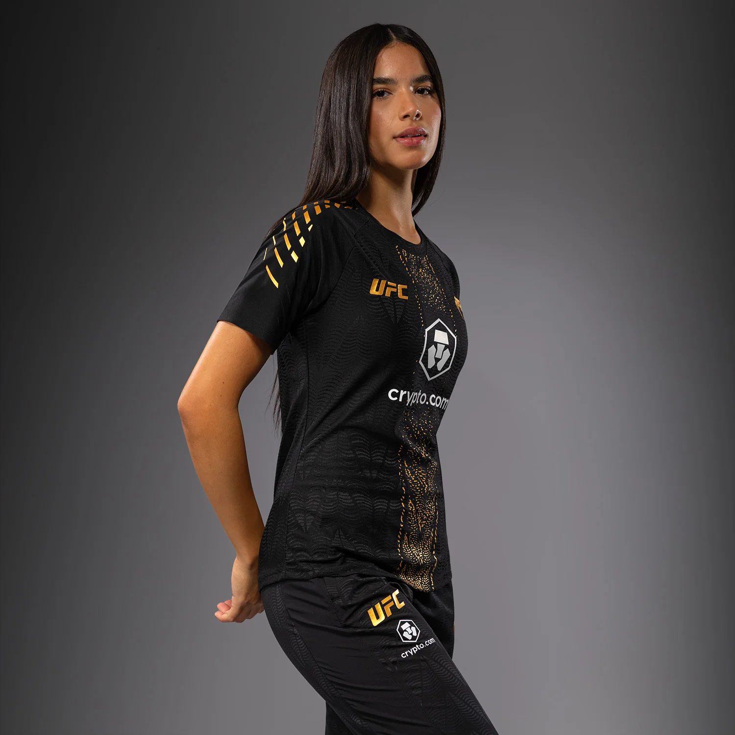 UFC Zenith by Venum Authentic Fight Night Offizielles Walkout-Trikot Damen - Champion - Image 2