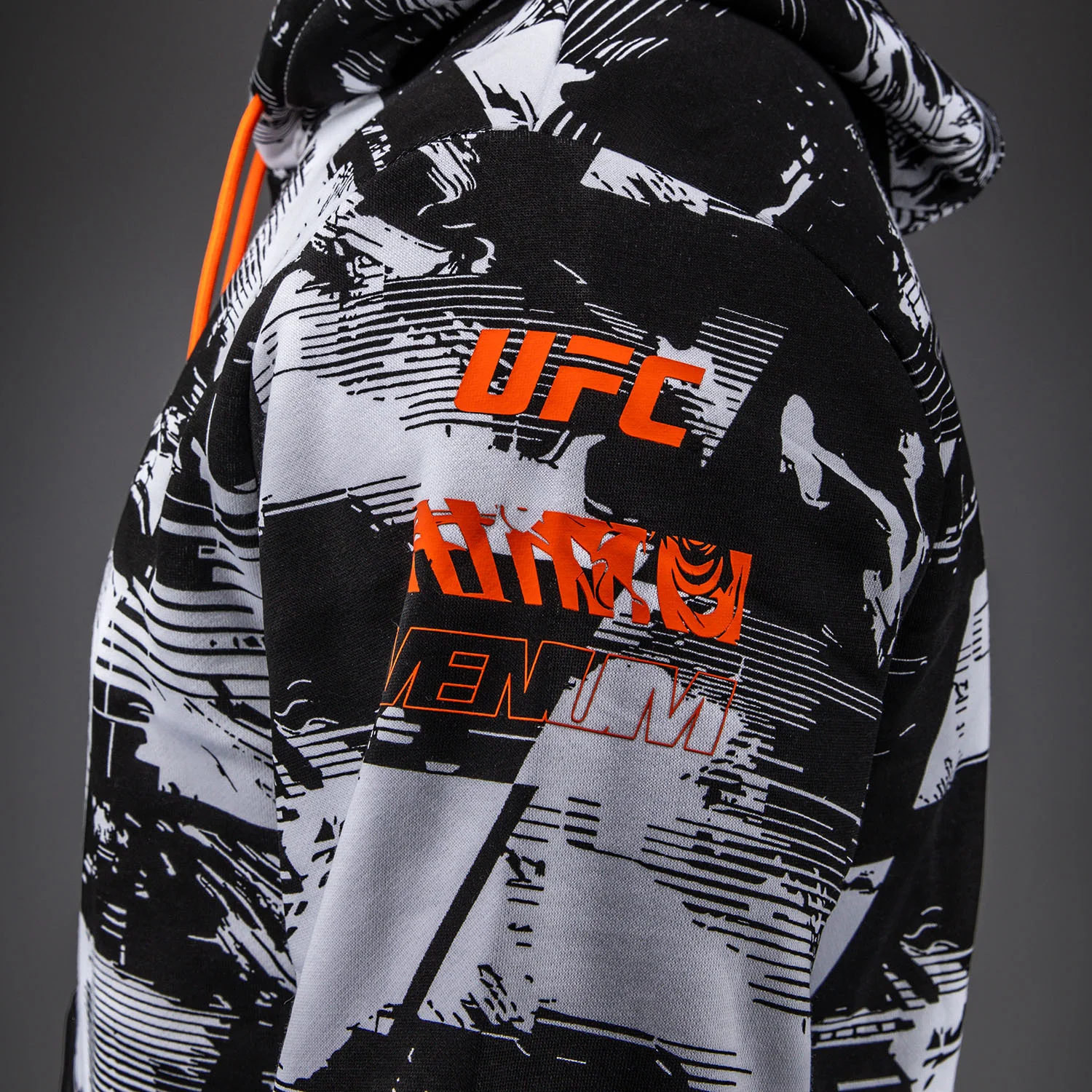 UFC Zenith by Venum Authentic Fight Week Pullover Hoodie Herren - Weiß - Image 4