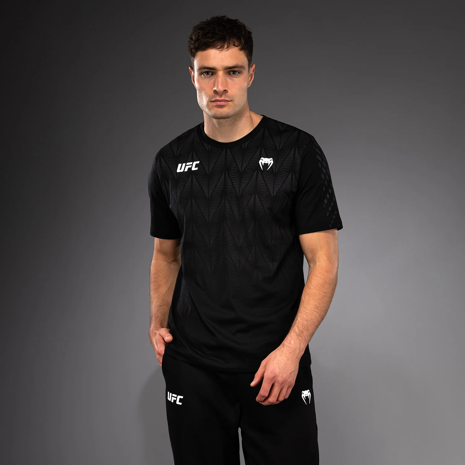 UFC Zenith by Venum Replica T-Shirt Herren - Schwarz - Image 2