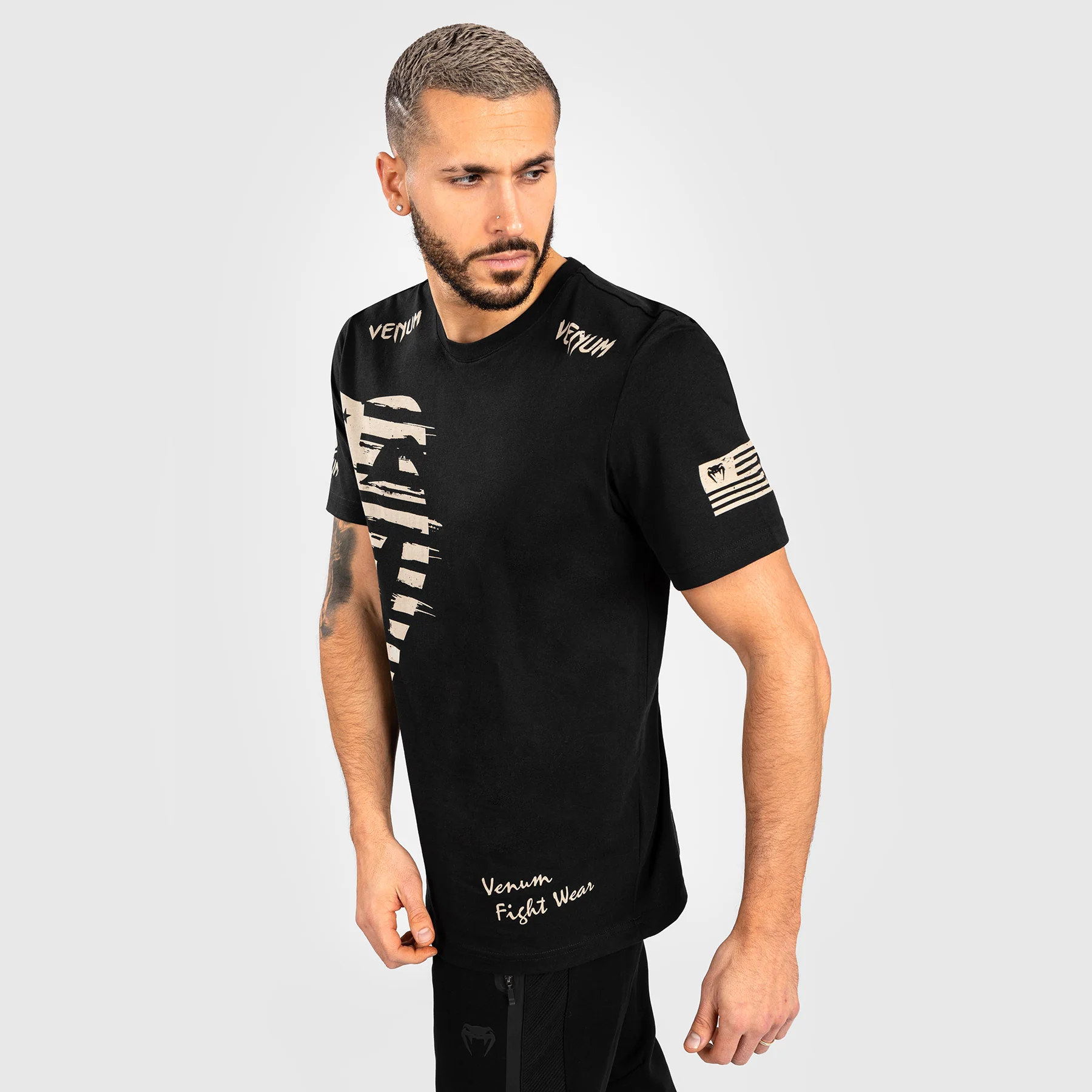VENUM GIANT USA T-SHIRT - REGULAR FIT - SCHWARZ - Image 5