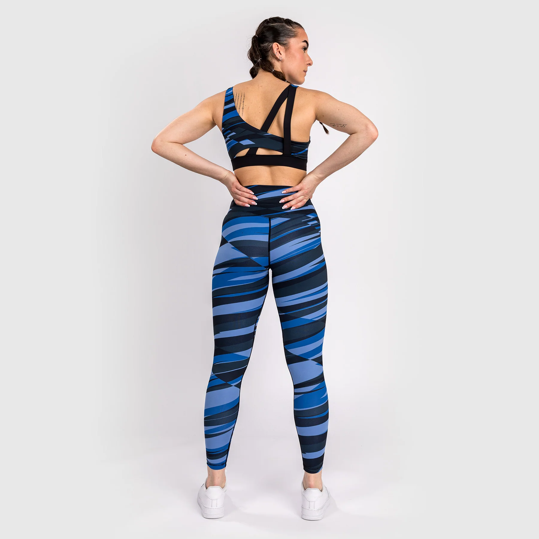 Venum Abyss Frauen Leggings 7/8 - Schatten Blau - Image 3