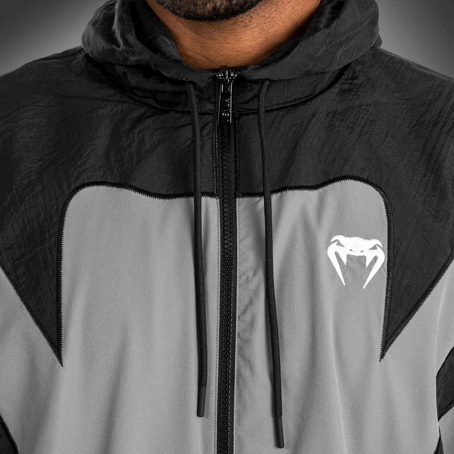 Venum Attack 90 Trainingsanzug Jacke - Grau - Image 6