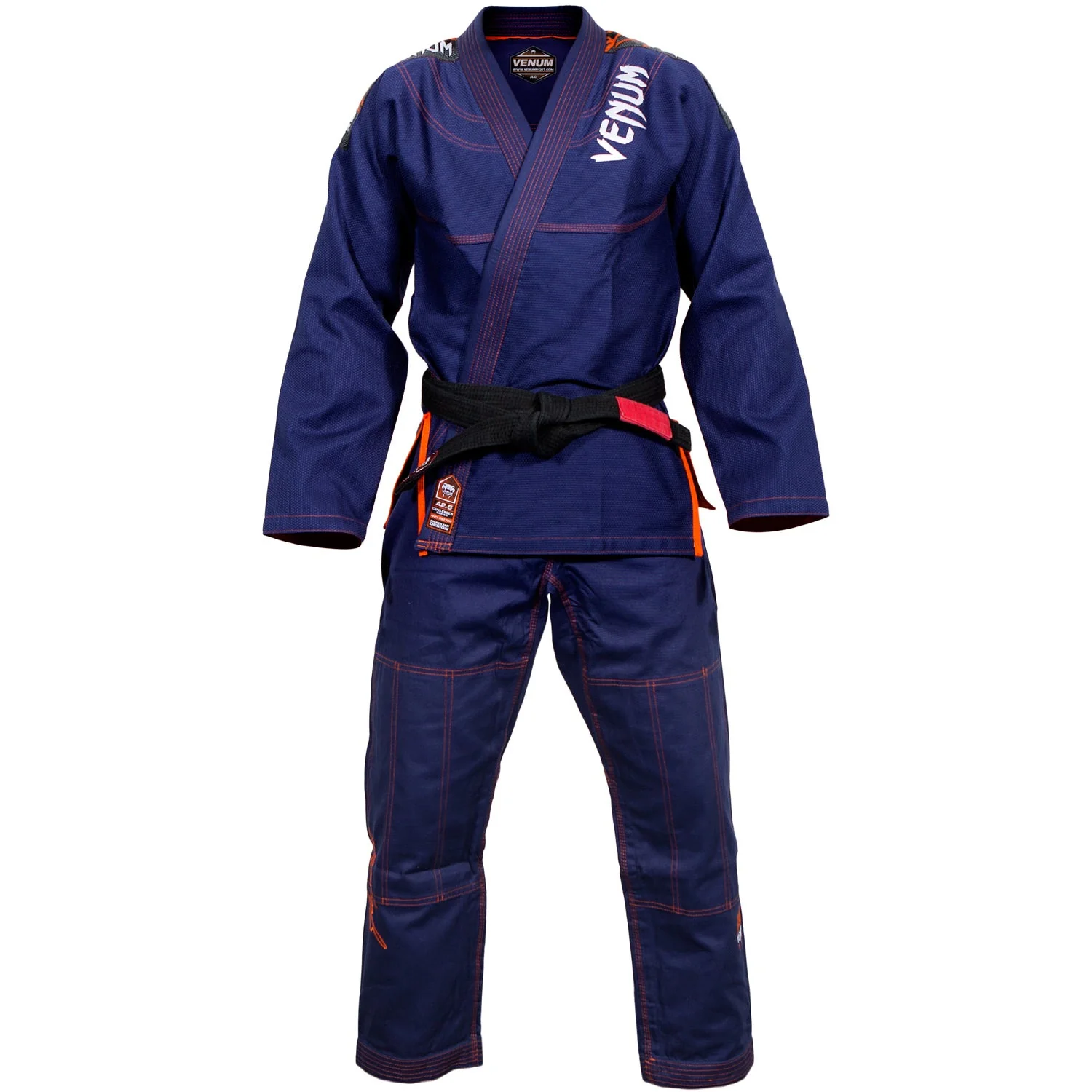 Venum Challenger 3.0 BJJ GI - Marineblau/Orange - Image 3