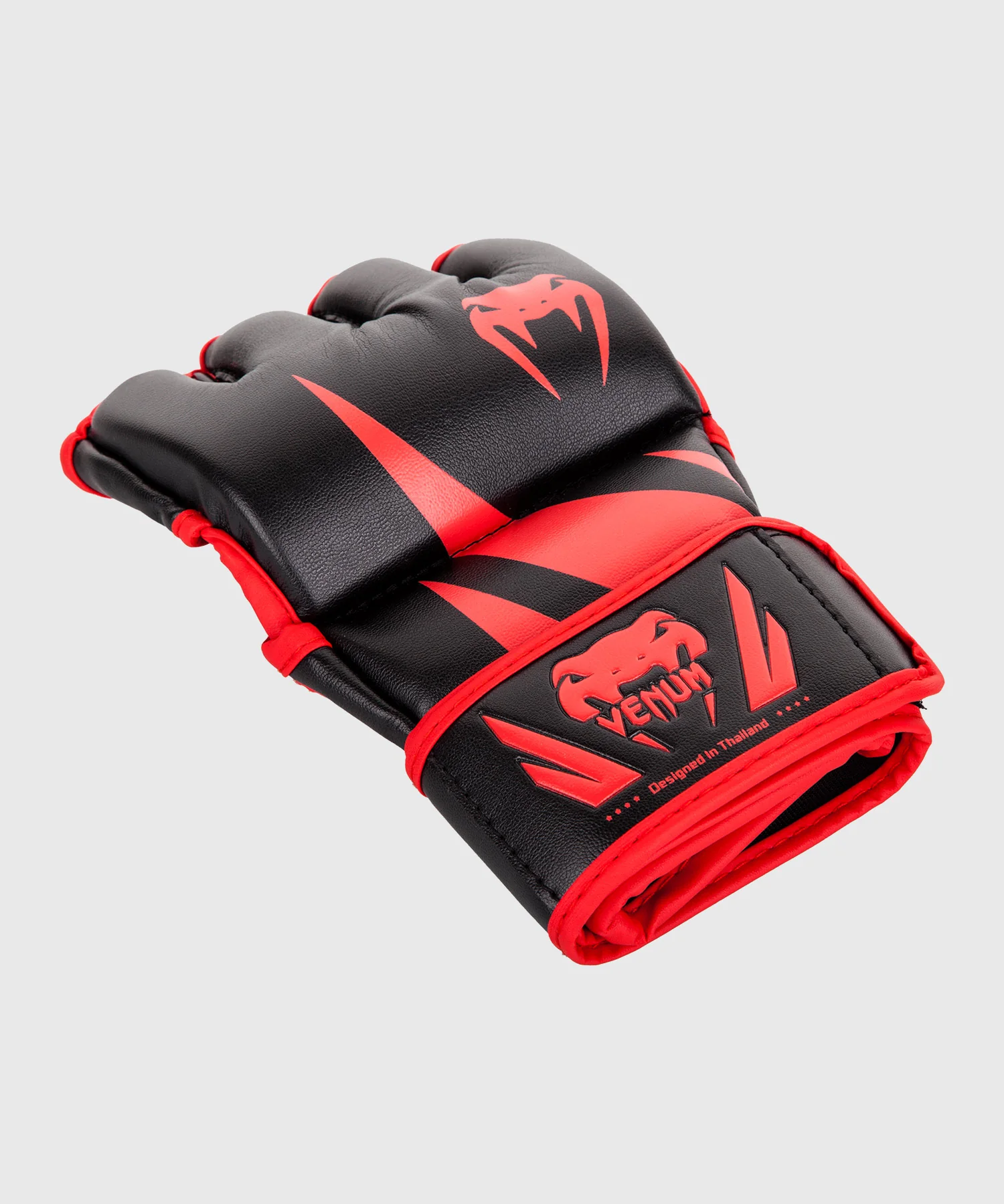 Venum Challenger MMA Handschuhe - Ohne Daumen - Schwarz/Rot - Image 7