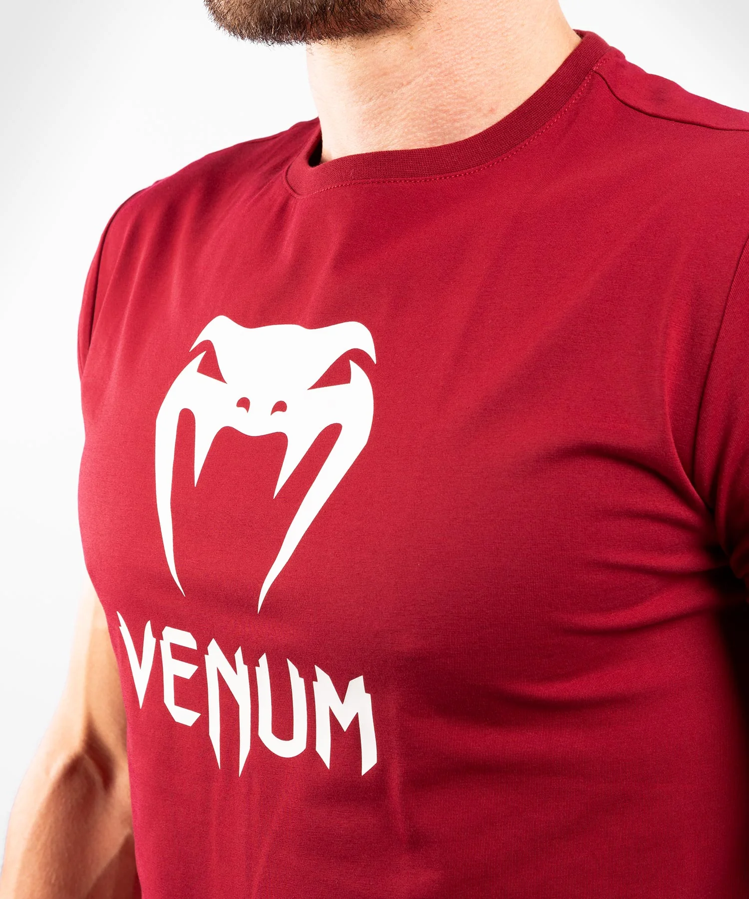 Venum Classic T-Shirt - Burgunderrot - Image 4