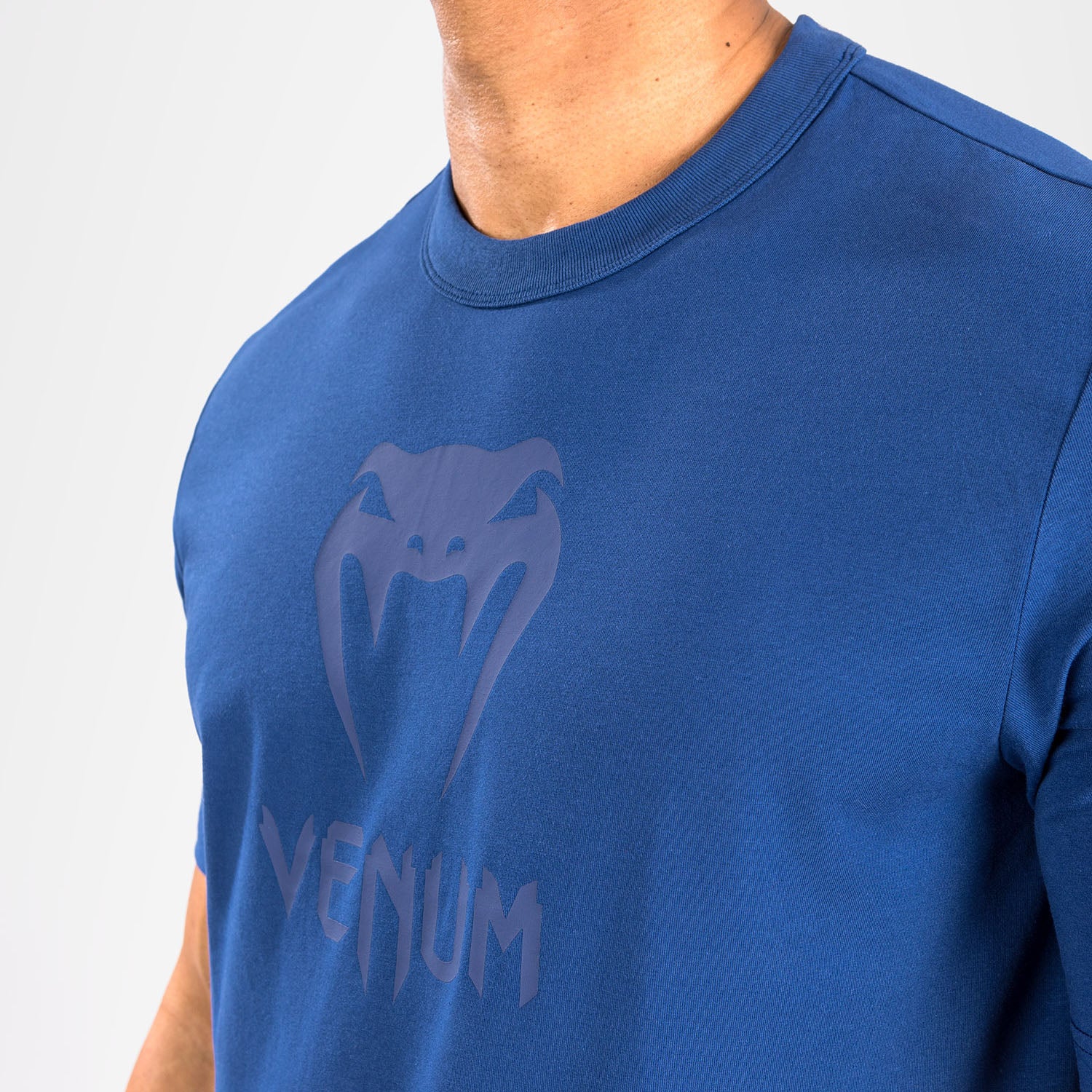 Venum Classic T-Shirt - Marineblau/Marineblau - Image 4