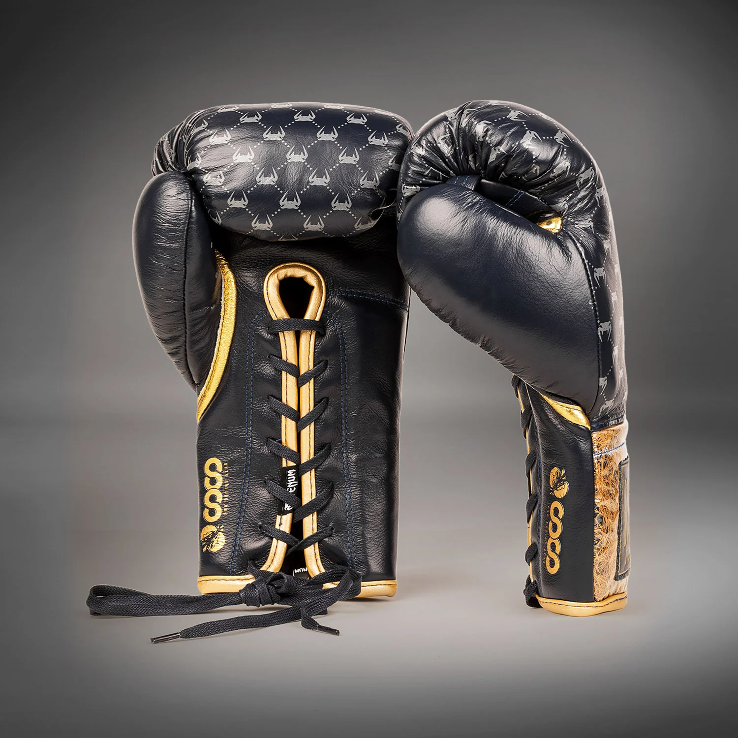 Venum Coco Monogram Pro Boxhandschuhe  – Slate Blue - Image 2