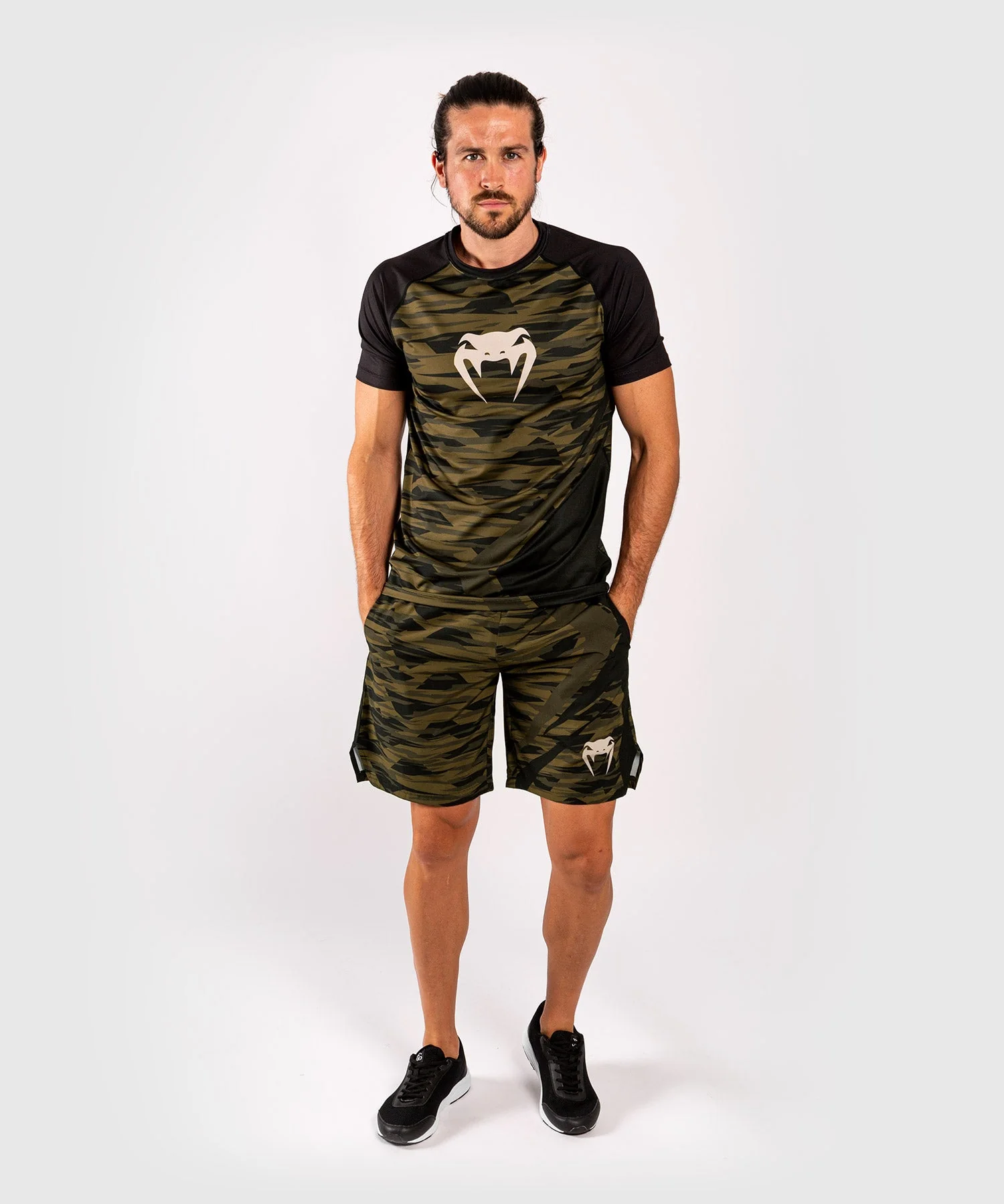 Venum Contender 5.0 Dry-Tech T-Shirt - Khaki Camo - Image 8