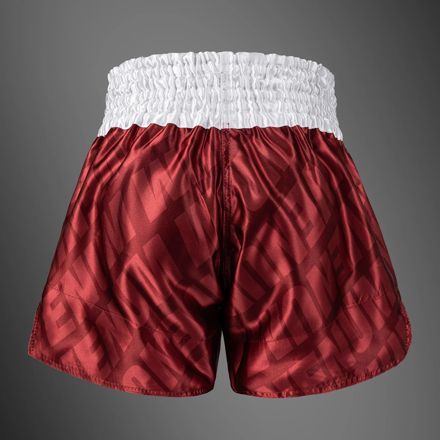 Venum Contender XT Muay Thai Shorts – Kirschrot/Weiß - Image 4