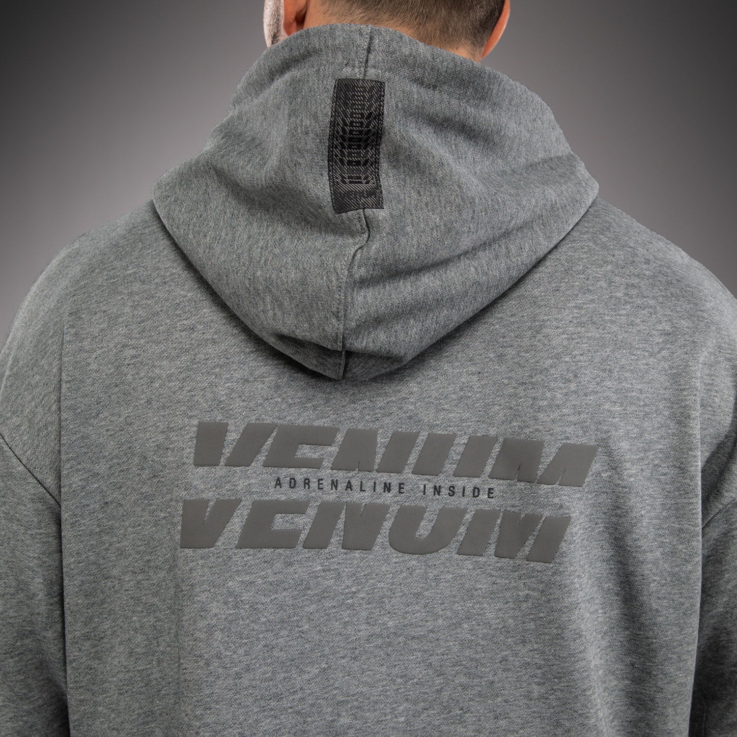 Venum Divide Hoodie - Heather Grau - Image 4
