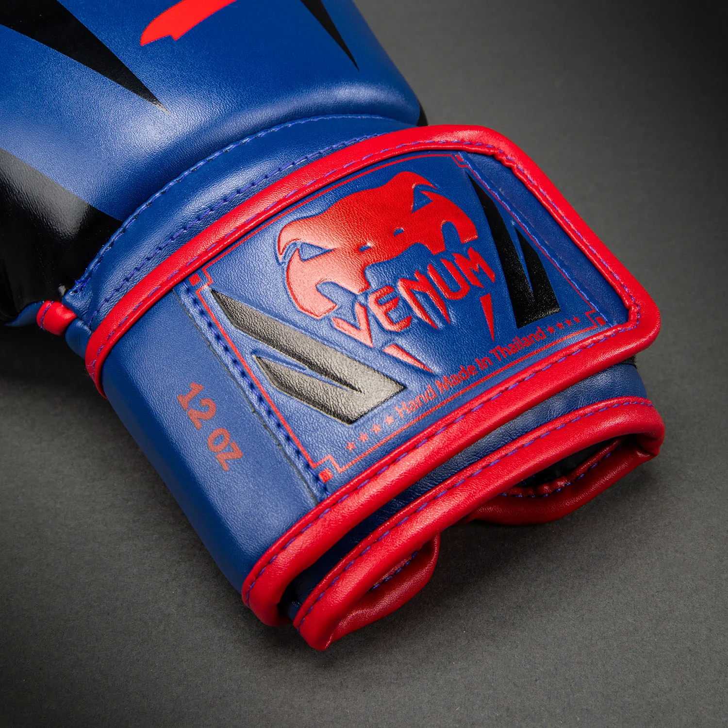 Venum Elite Boxhandschuhe - Dunkelblau/Rot - Image 4