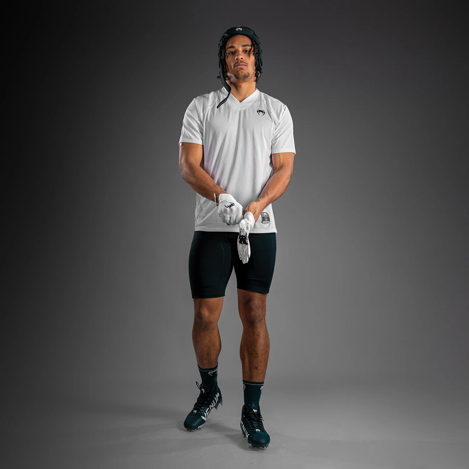 Venum Elite Fußball Kompressionsshorts - Schwarz - Image 5