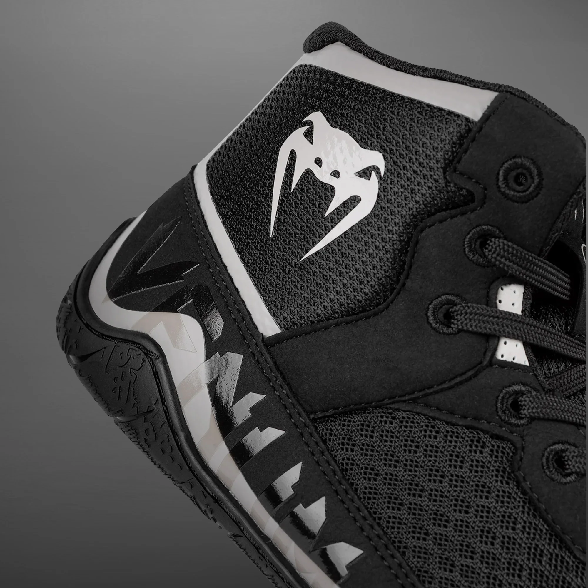 Venum Elite Wrestling Schuhe - Schwarz/Sand - Image 6