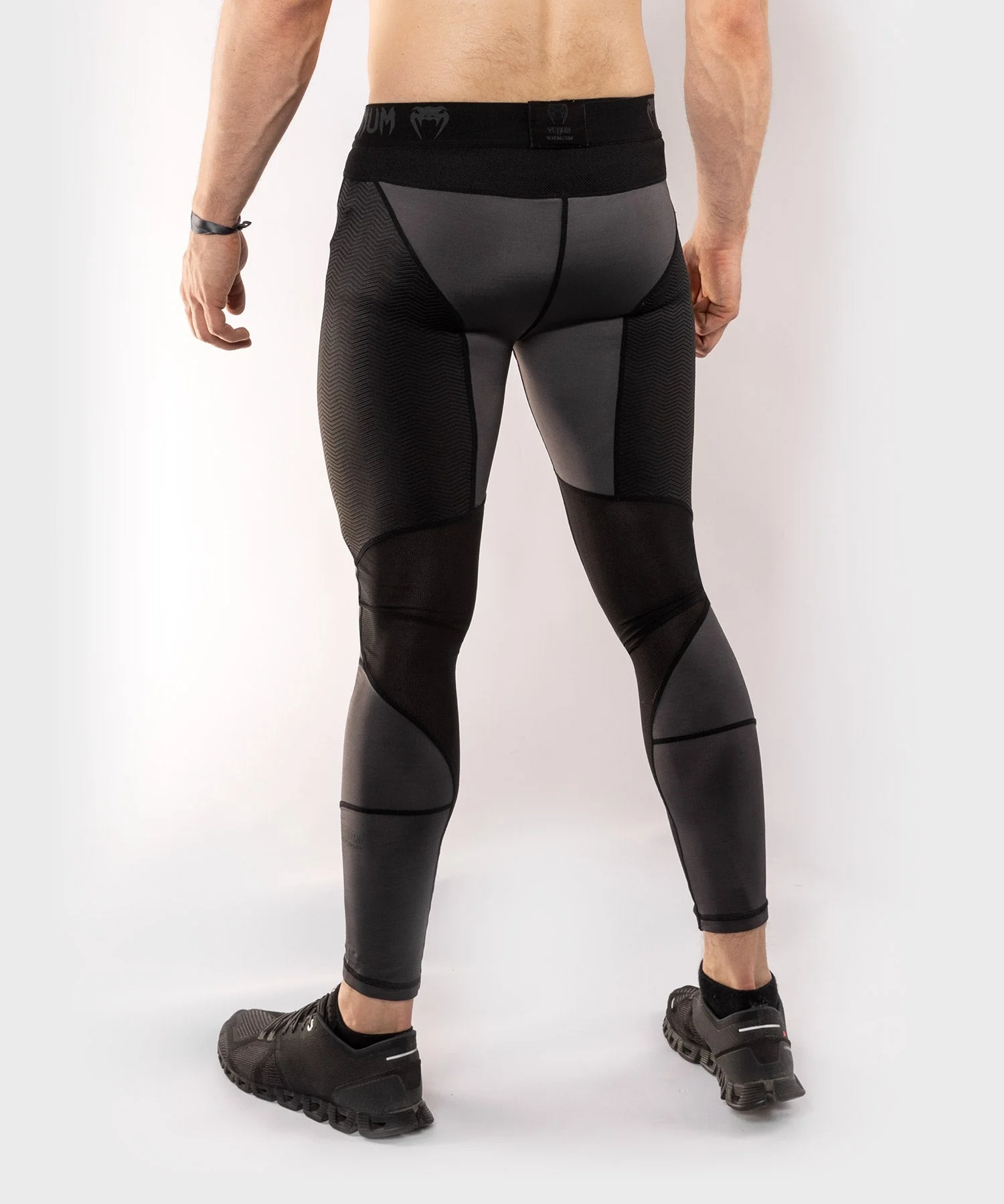 Venum G-Fit Spats - Grau/Schwarz - Image 12