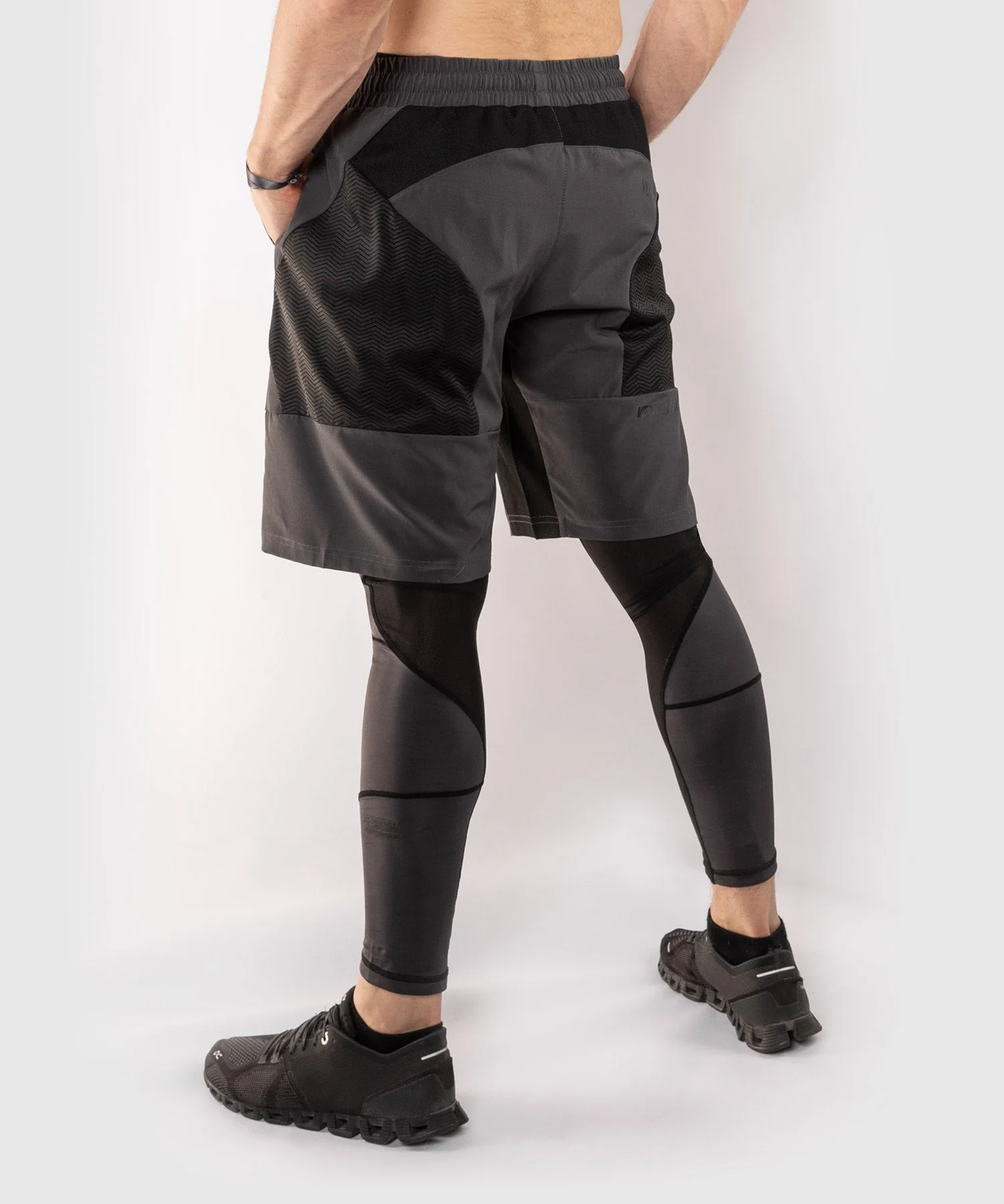 Venum G-Fit Trainings-Shorts - Grau/Schwarz - Image 13