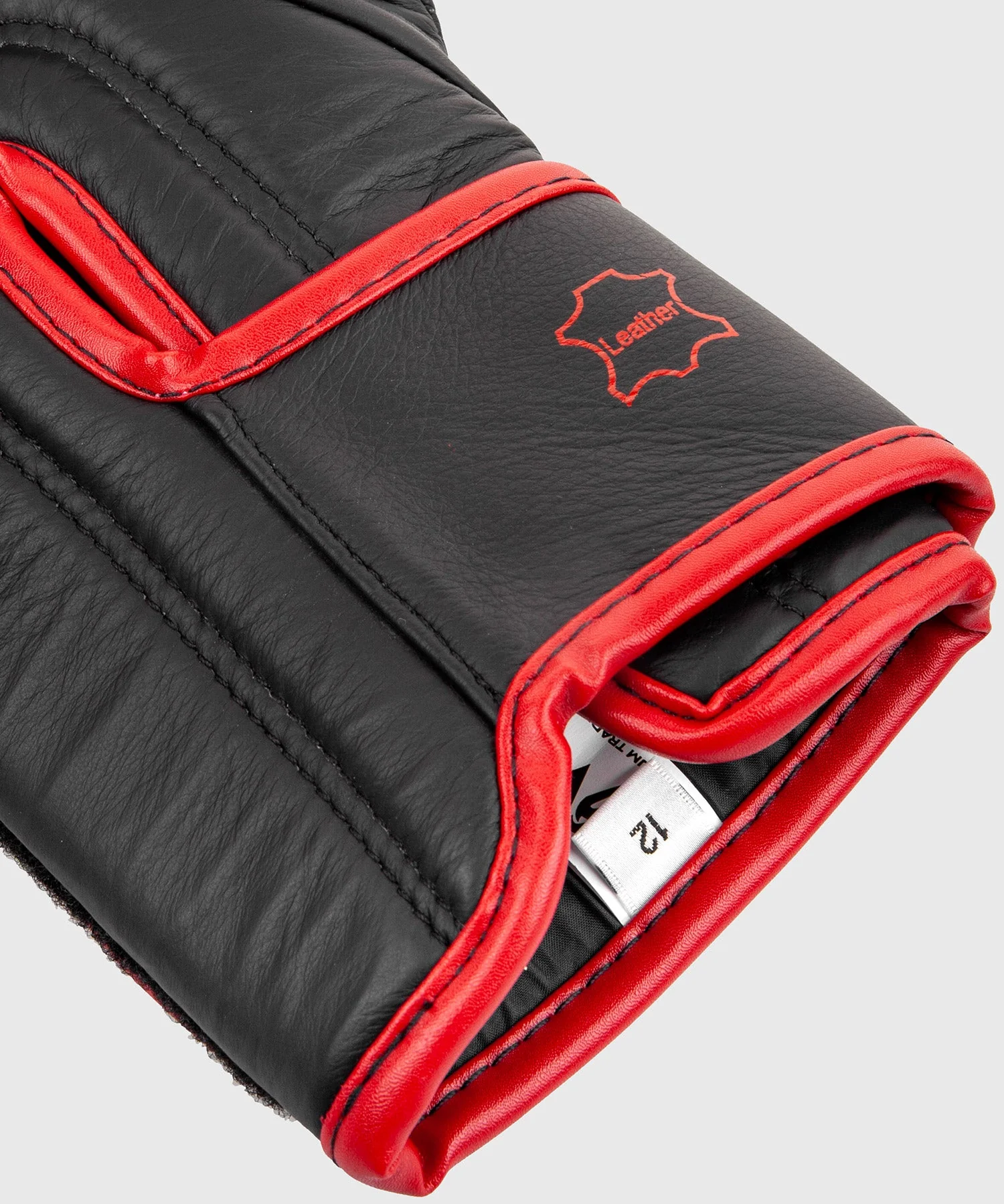 Venum Hammer professionelle Boxhandschuhe - Klettverschluss - Schwarz/Rot - Image 5