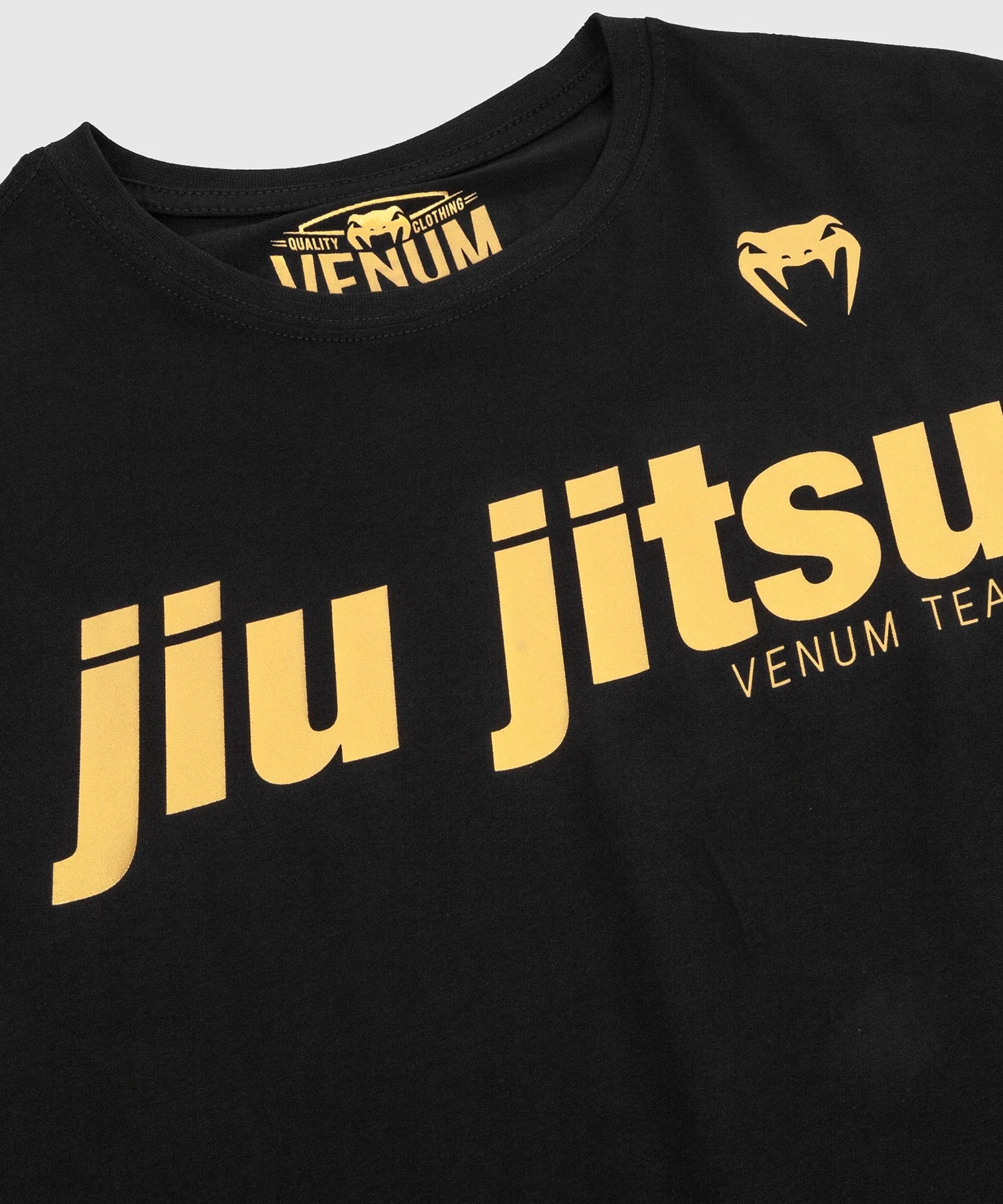 Venum Jiu Jitstu VT T-Shirt - Schwarz/Gold - Image 6