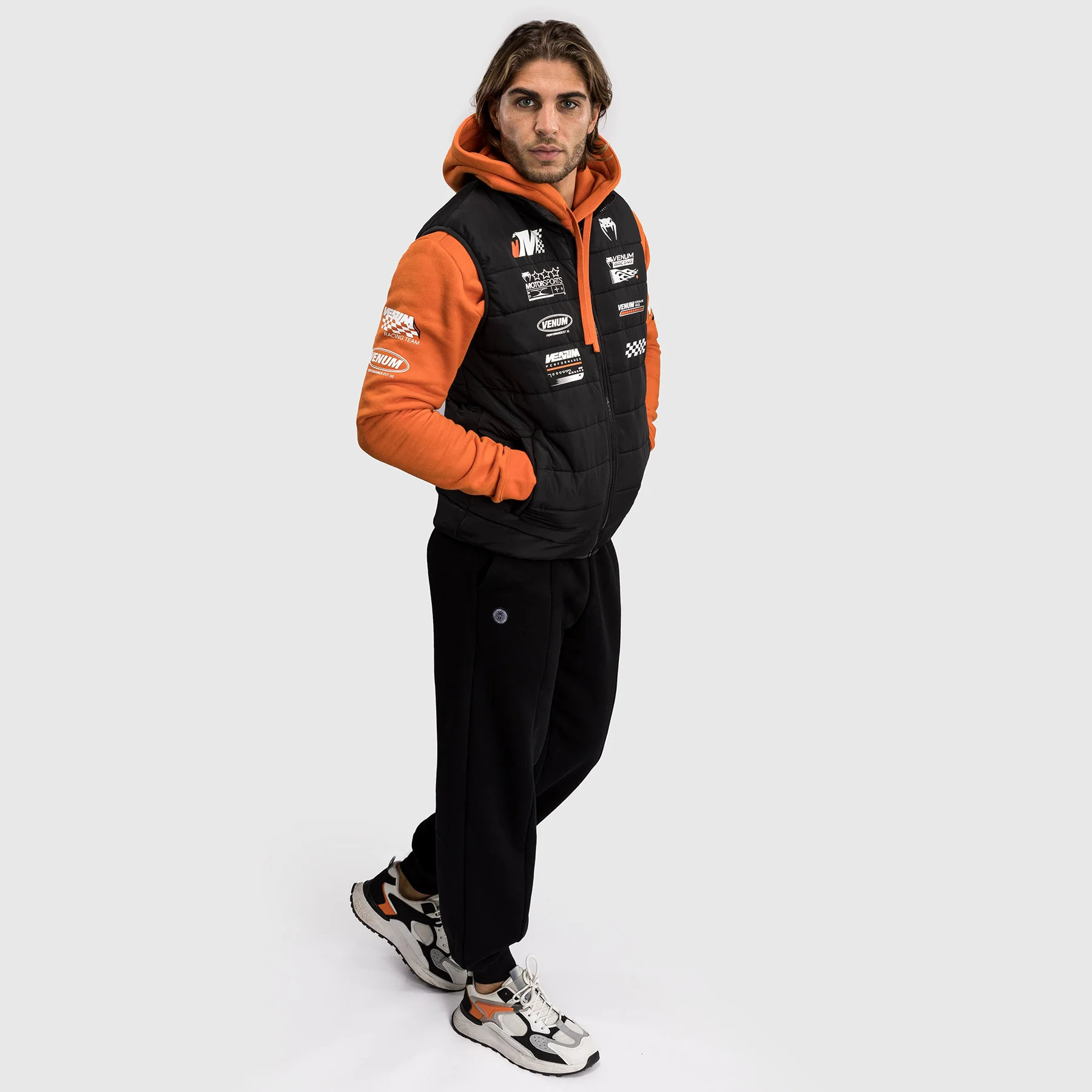 Venum Motorsport Daunenjacke - Tiefschwarz - Image 7