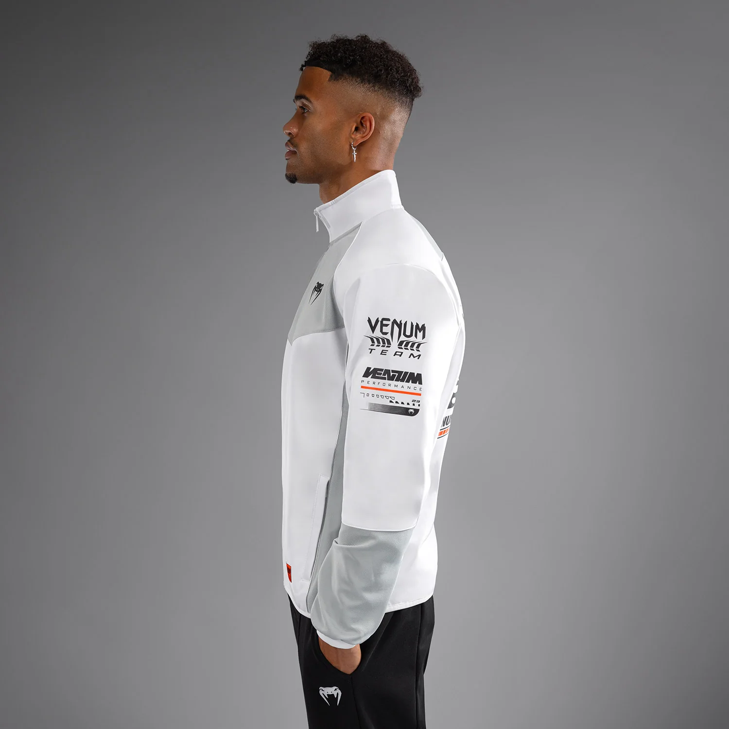 Venum Motorsport Softshell-Jacke - Schneeweiß - Image 7