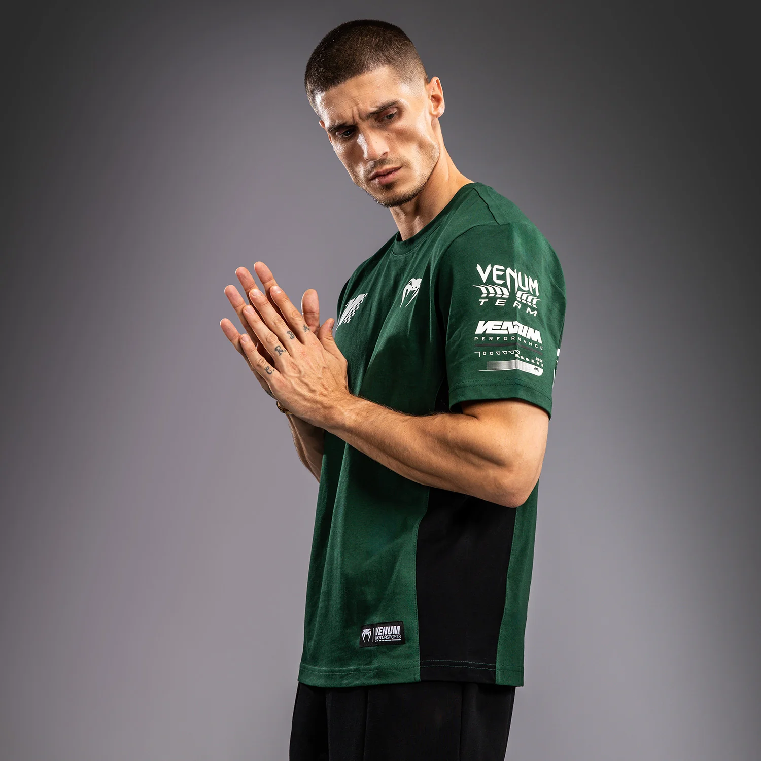 Venum Motorsport T-Shirt - Tiefes Wald - Image 4