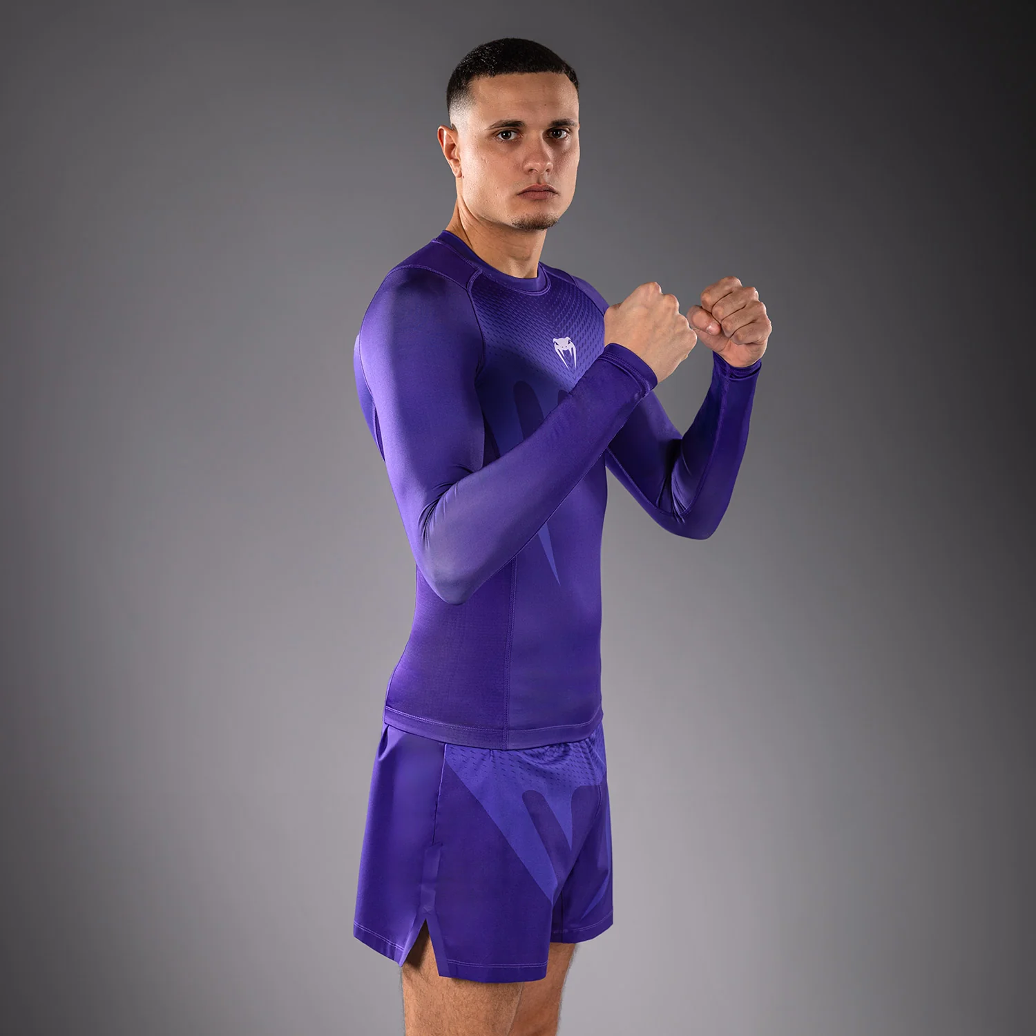 Venum No Gi Rashguards - Lila - Image 2