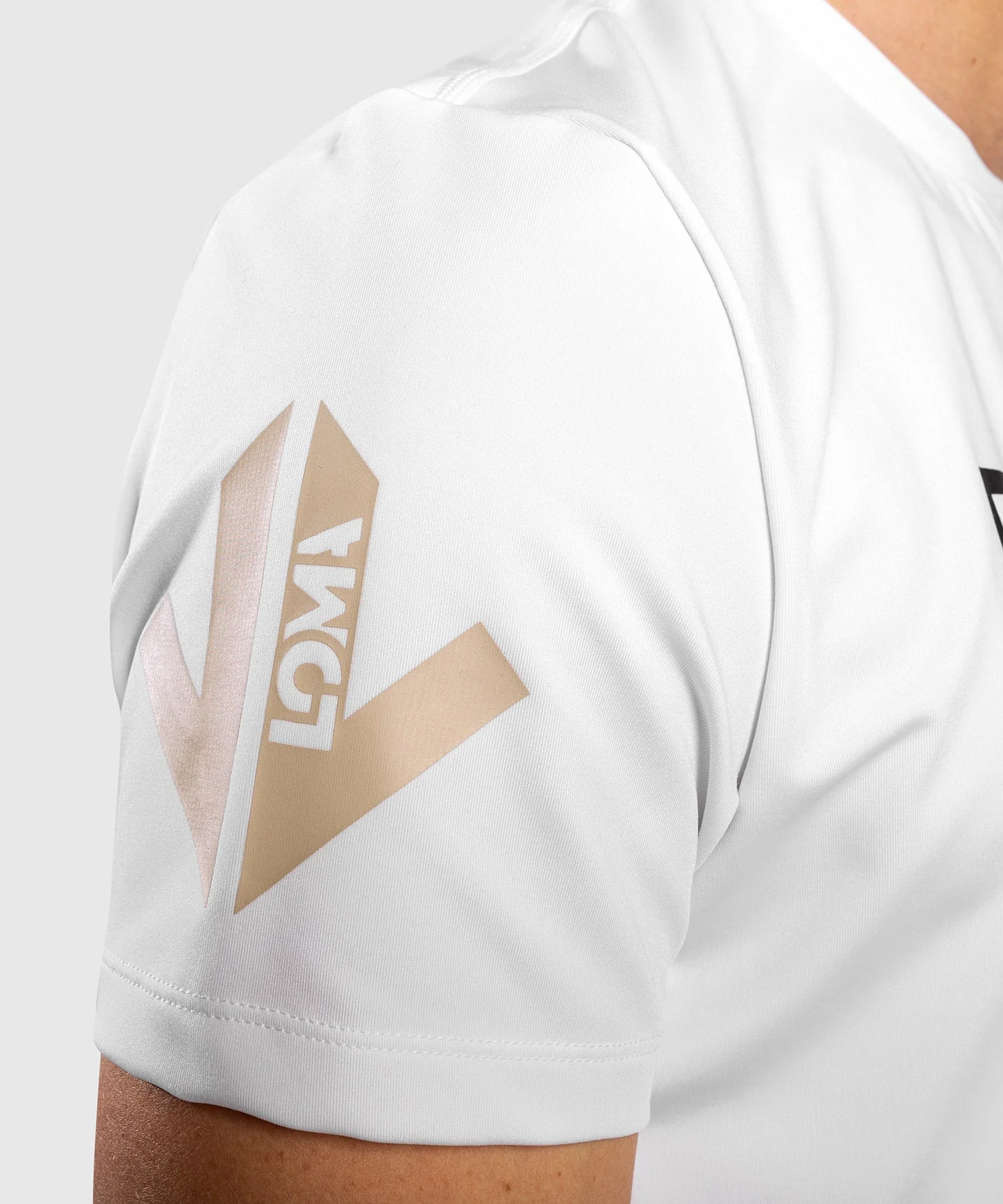 Venum Origins Dry Tech T-Shirt - Weiß/Schwarz - Image 8