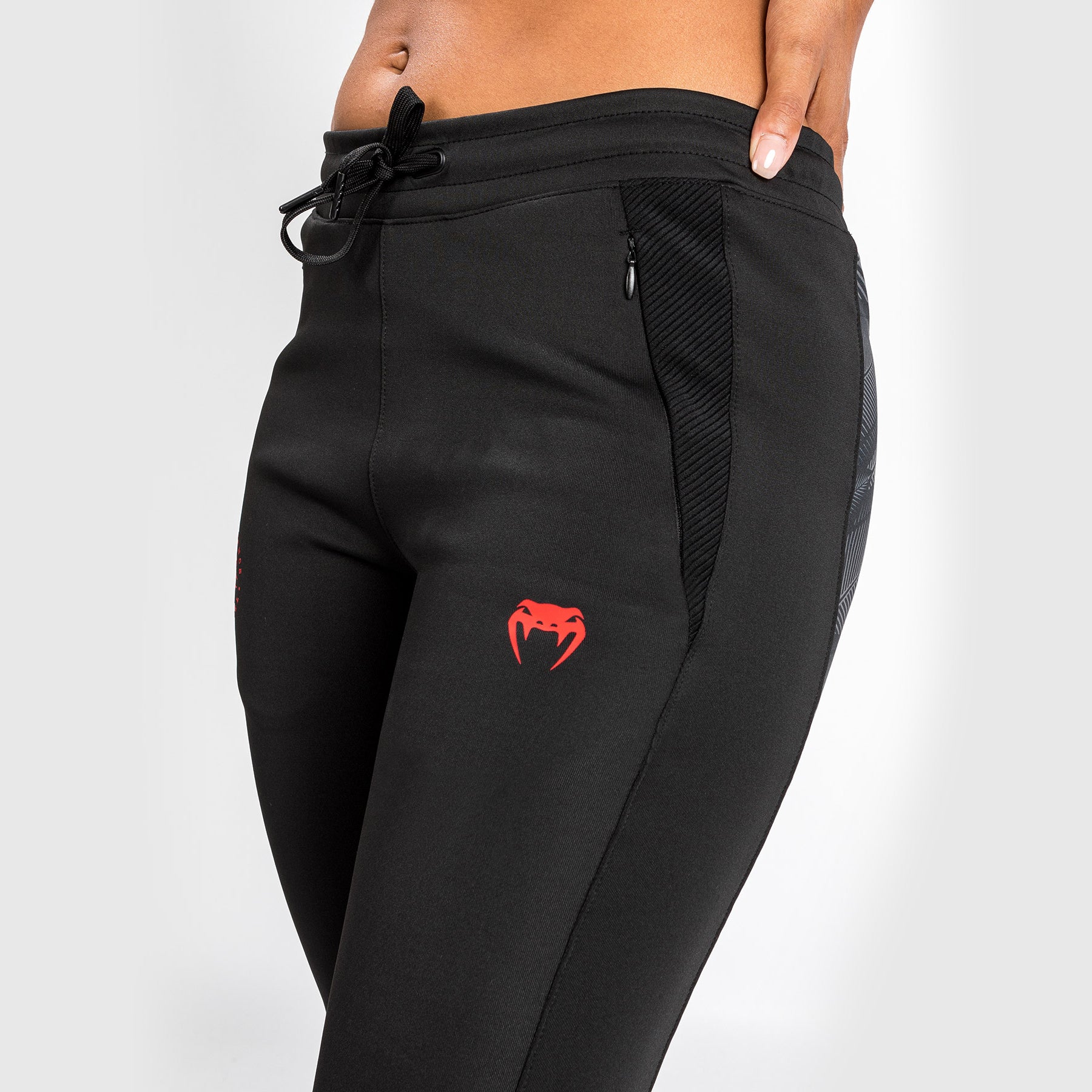 Venum Phantom Jogginghose - Für Frauen - Schwarz/Rot - Image 7