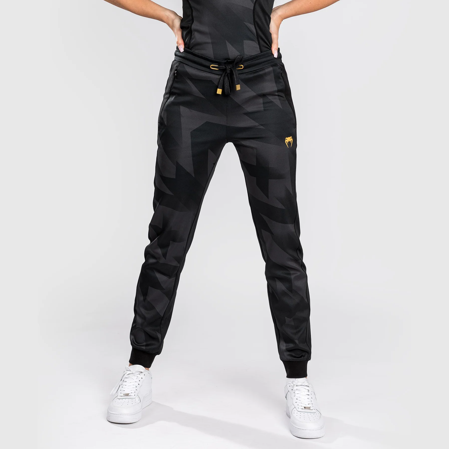 Venum Razor Jogginghose - Für Damen - Schwarz/Gold - Image 4