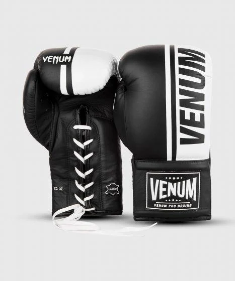 Venum Shield Custom Professional Boxhandschuhe mit Schnürsenkeln - Image 3