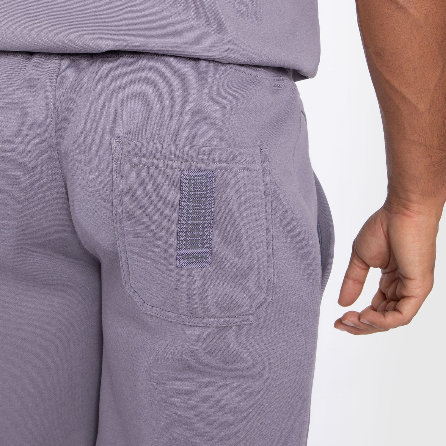 Venum Silent Power Baumwollshorts - Lavendelgrau - Image 5