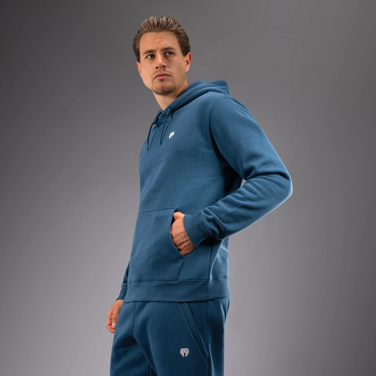 Venum Silent Power Hoodie - Pfau Blau - Image 2