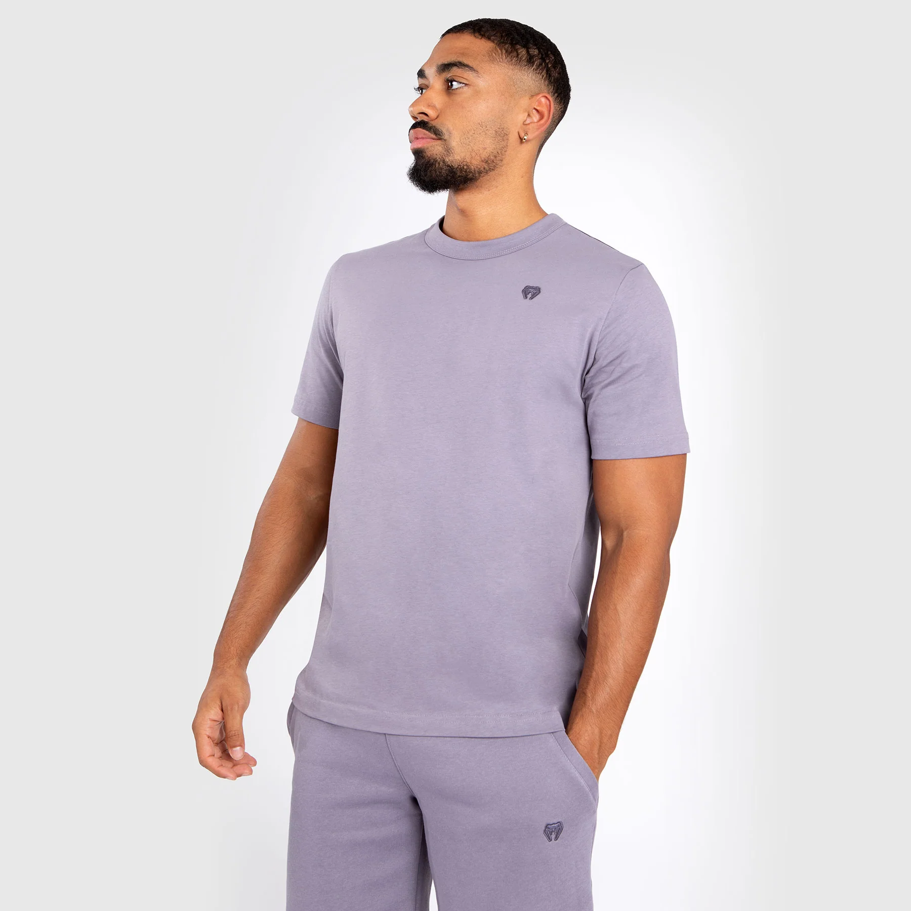 Venum Silent Power T-Shirt - Lavender Grau - Image 2